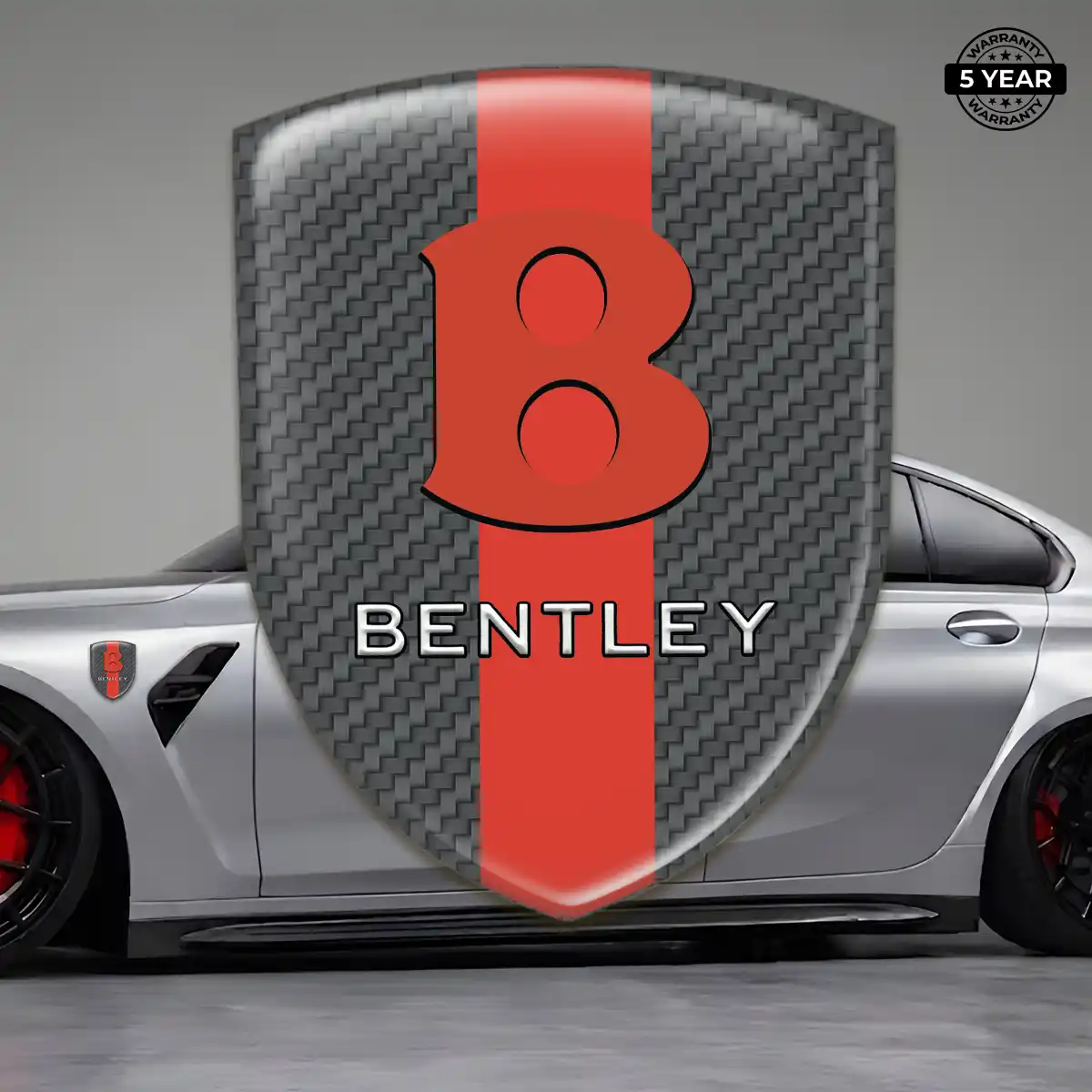 Bentley Domed Logo Sticker Deluxe Edition