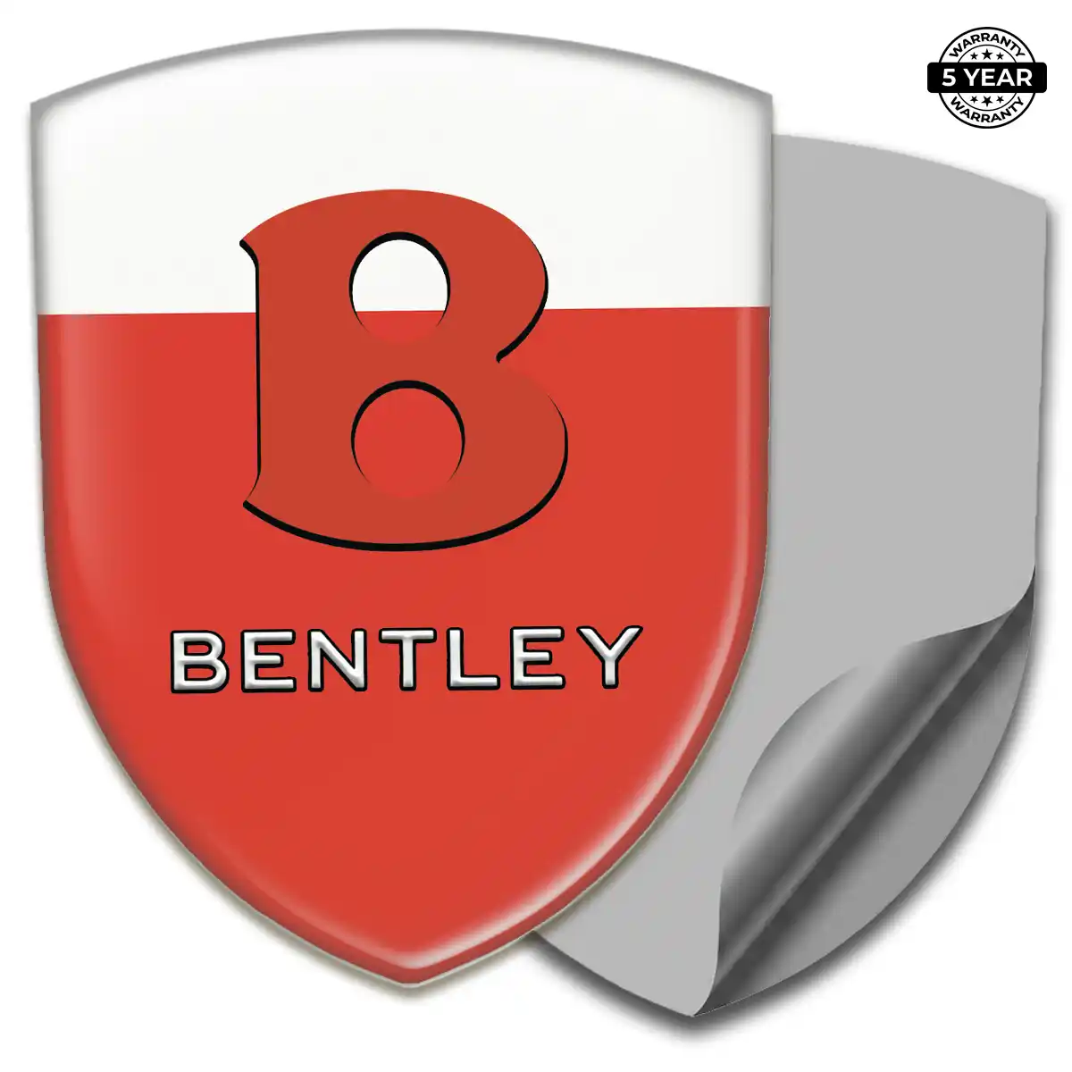 Bentley Domed Logo Sticker Elite Finish