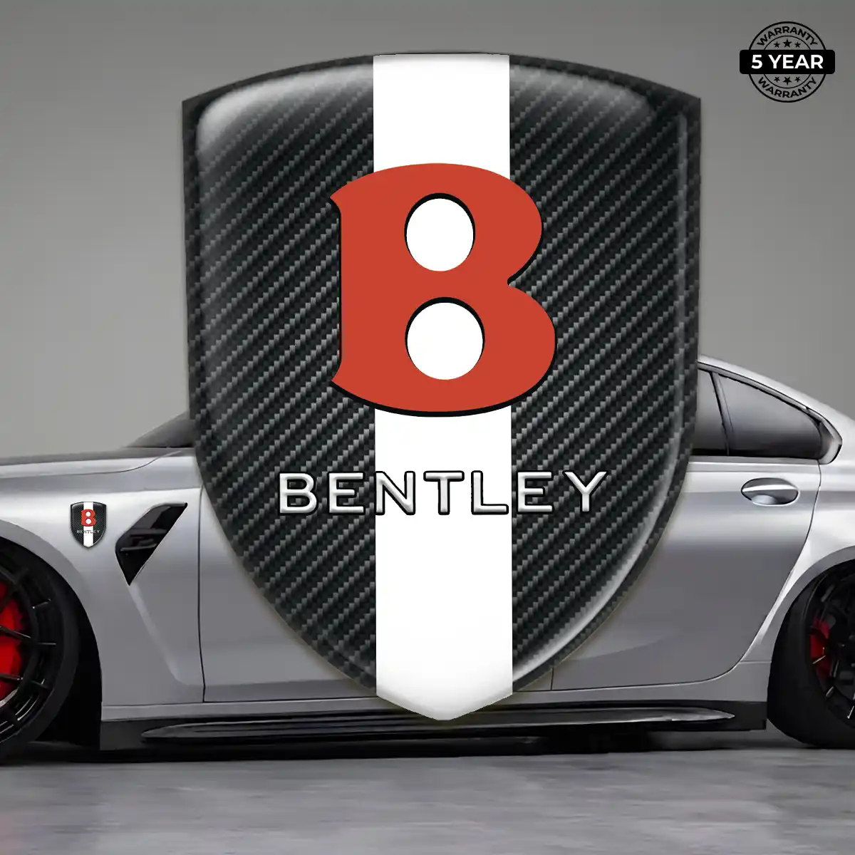 Bentley Domed Logo Sticker Exclusive Series