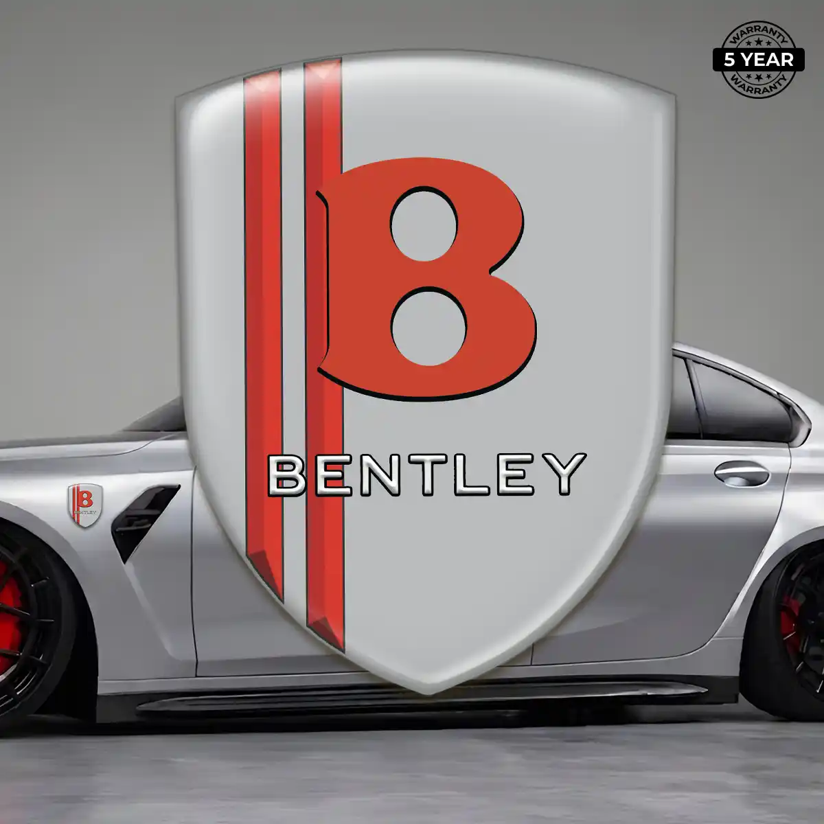 Bentley Domed Logo Sticker Exterior Luxe