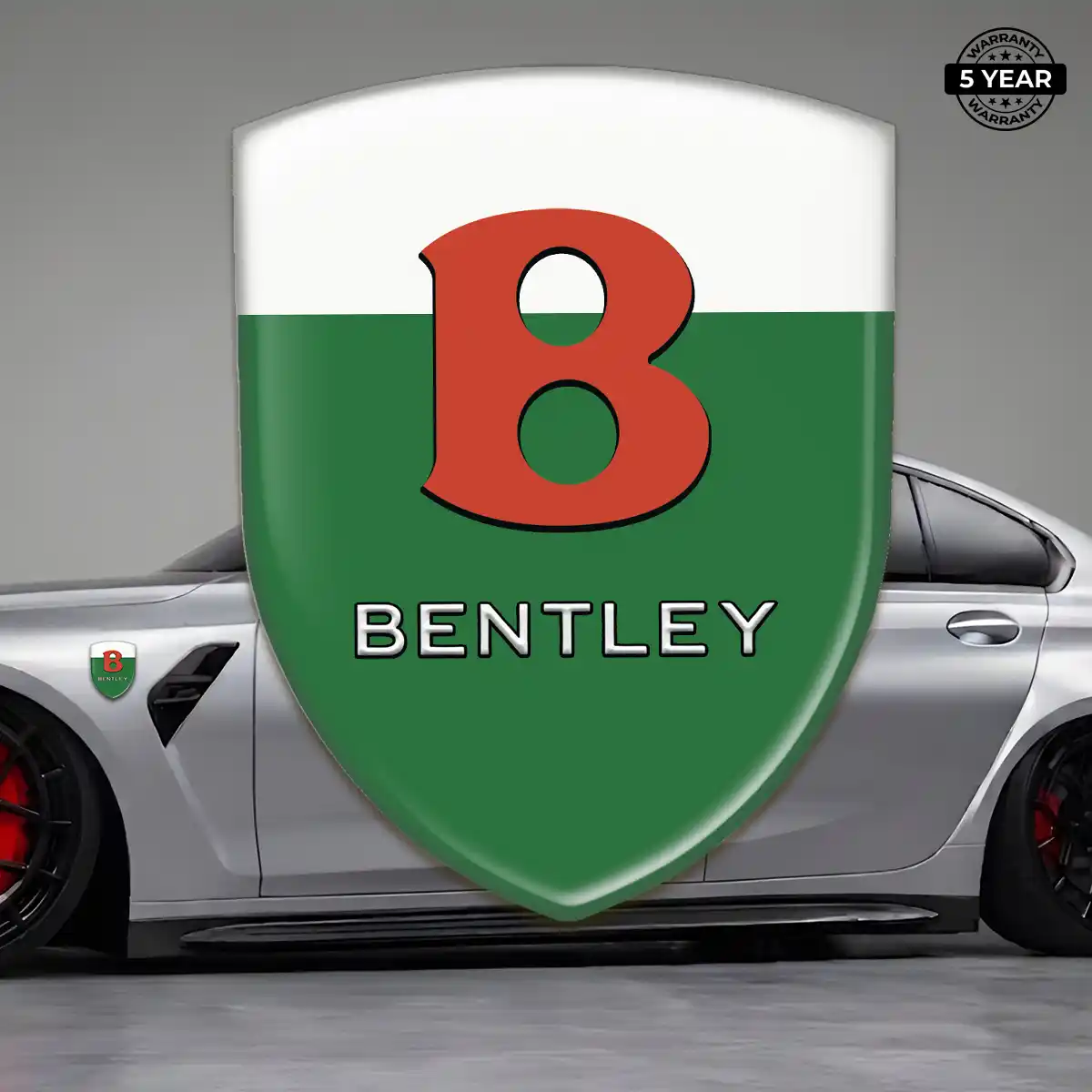Bentley Domed Logo Sticker Interior Elegance