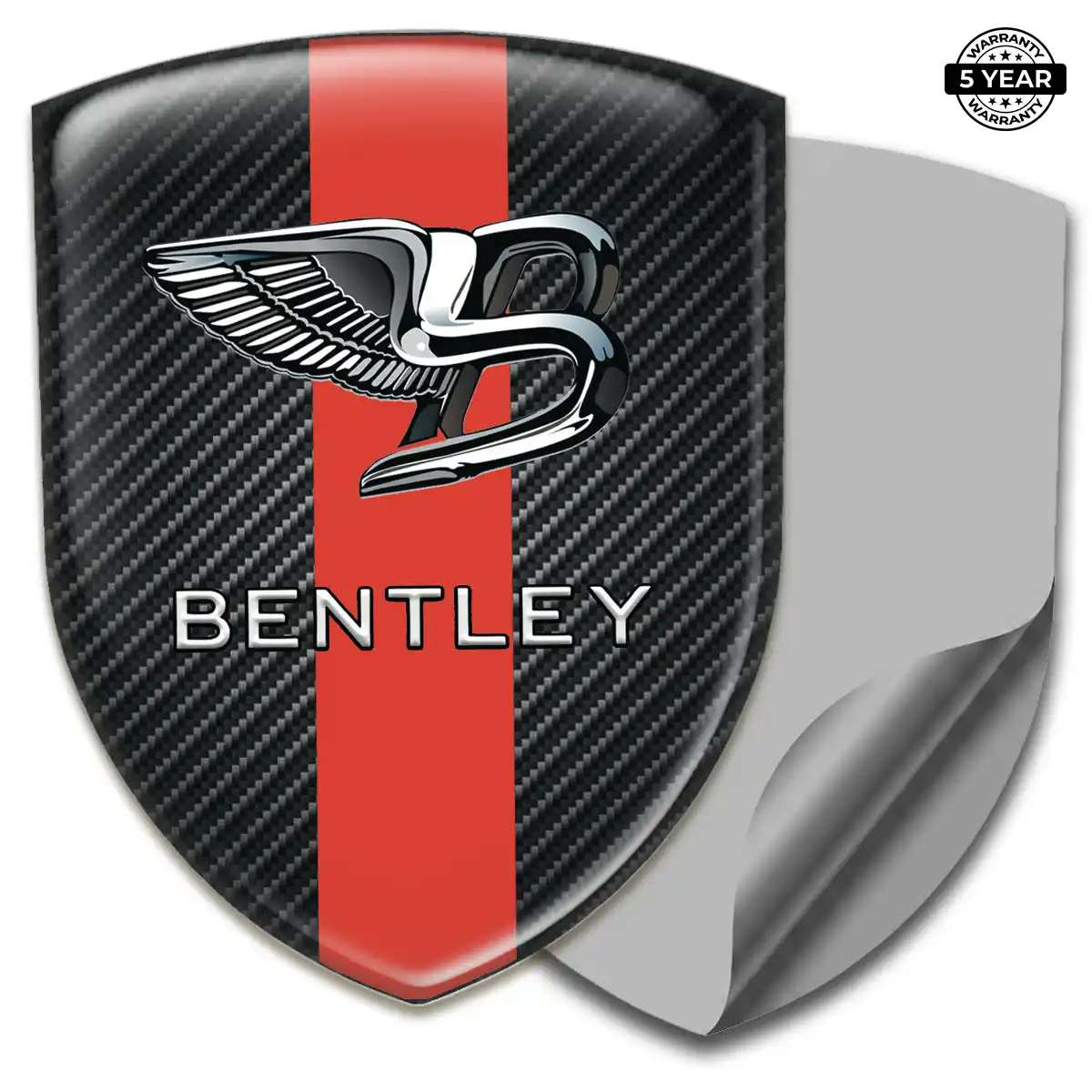 Bentley Domed Logo Sticker Interior Luxe