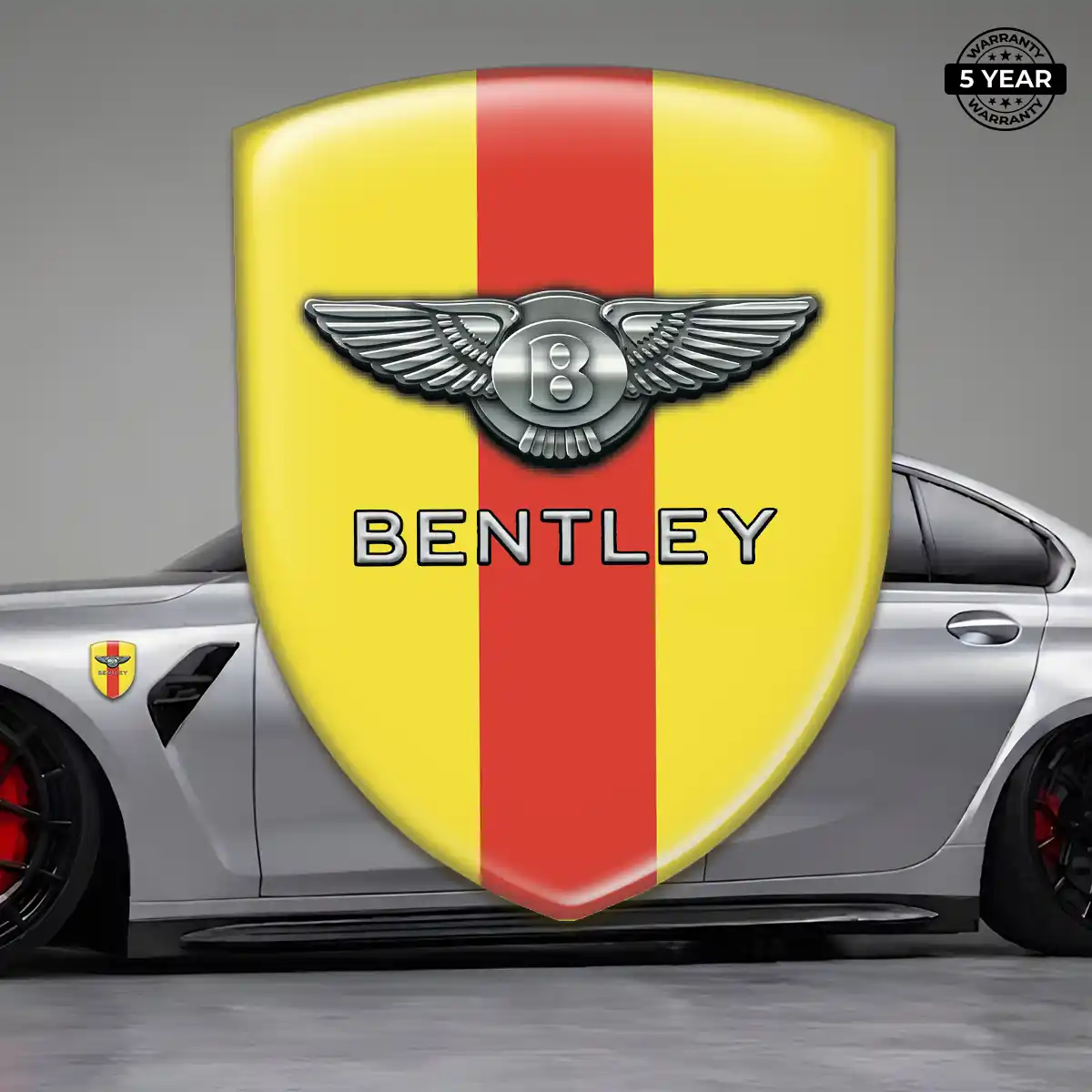 Bentley Domed Logo Sticker Opulent Line