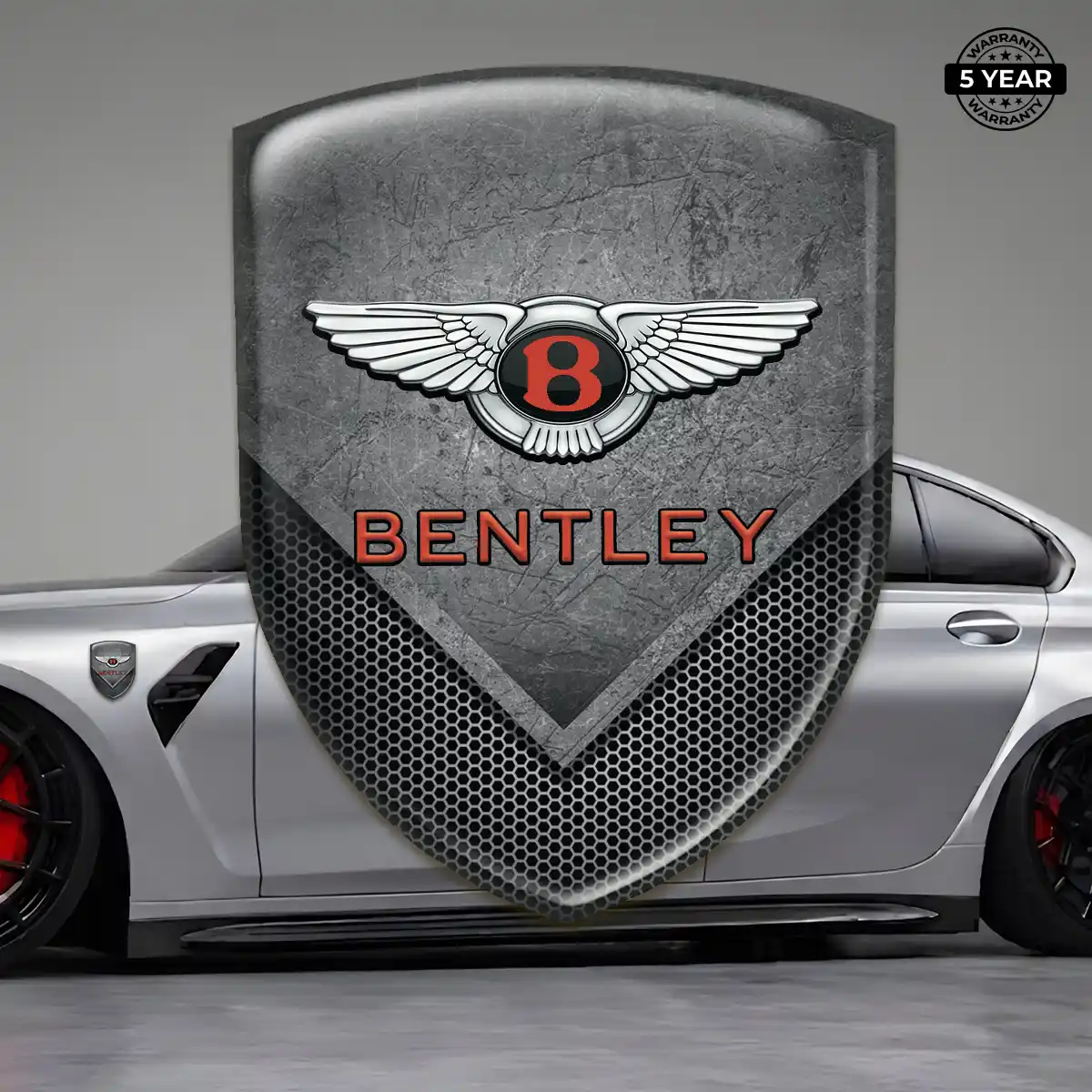 Bentley Domed Logo Sticker Outer Style