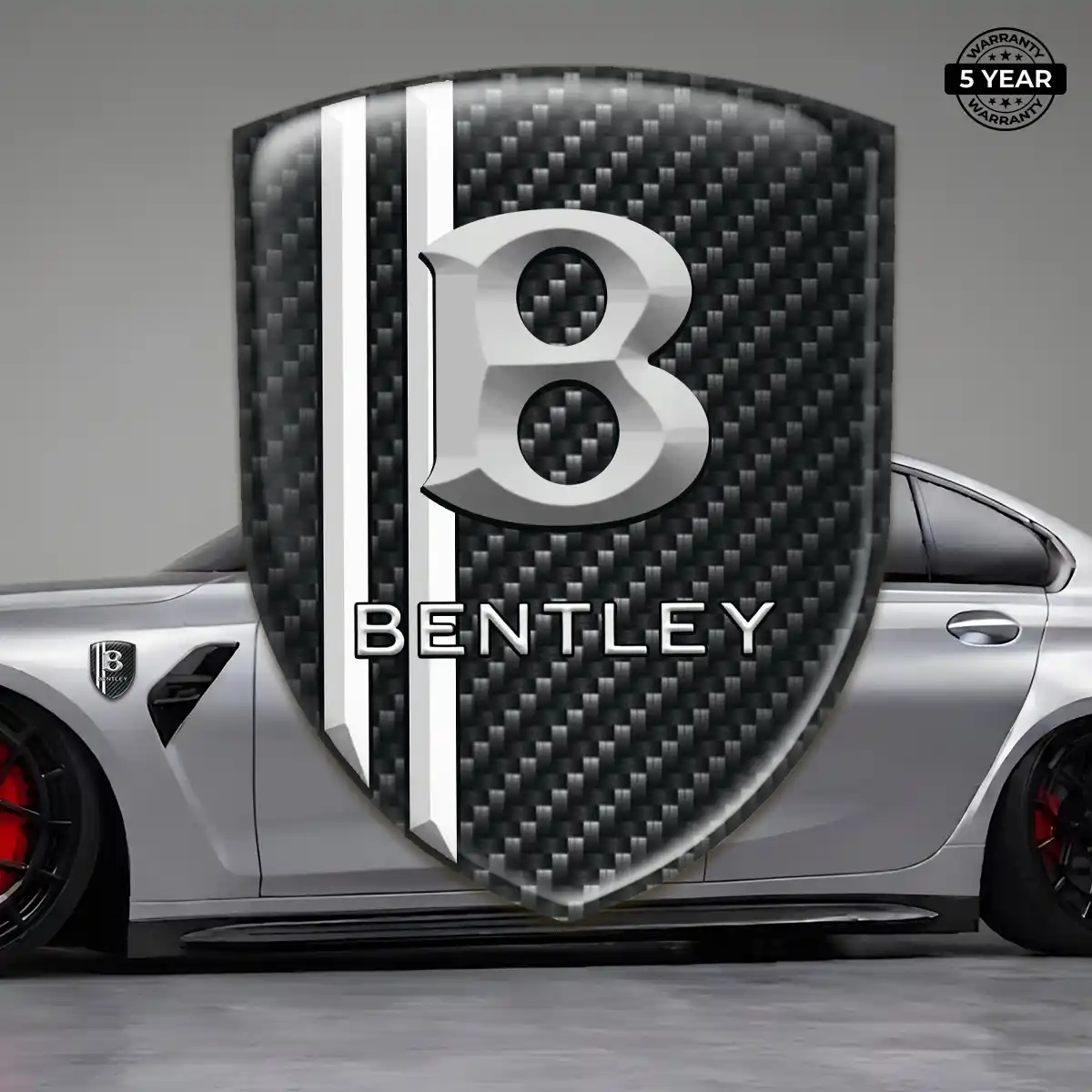 Bentley Domed Logo Sticker Premium Dome