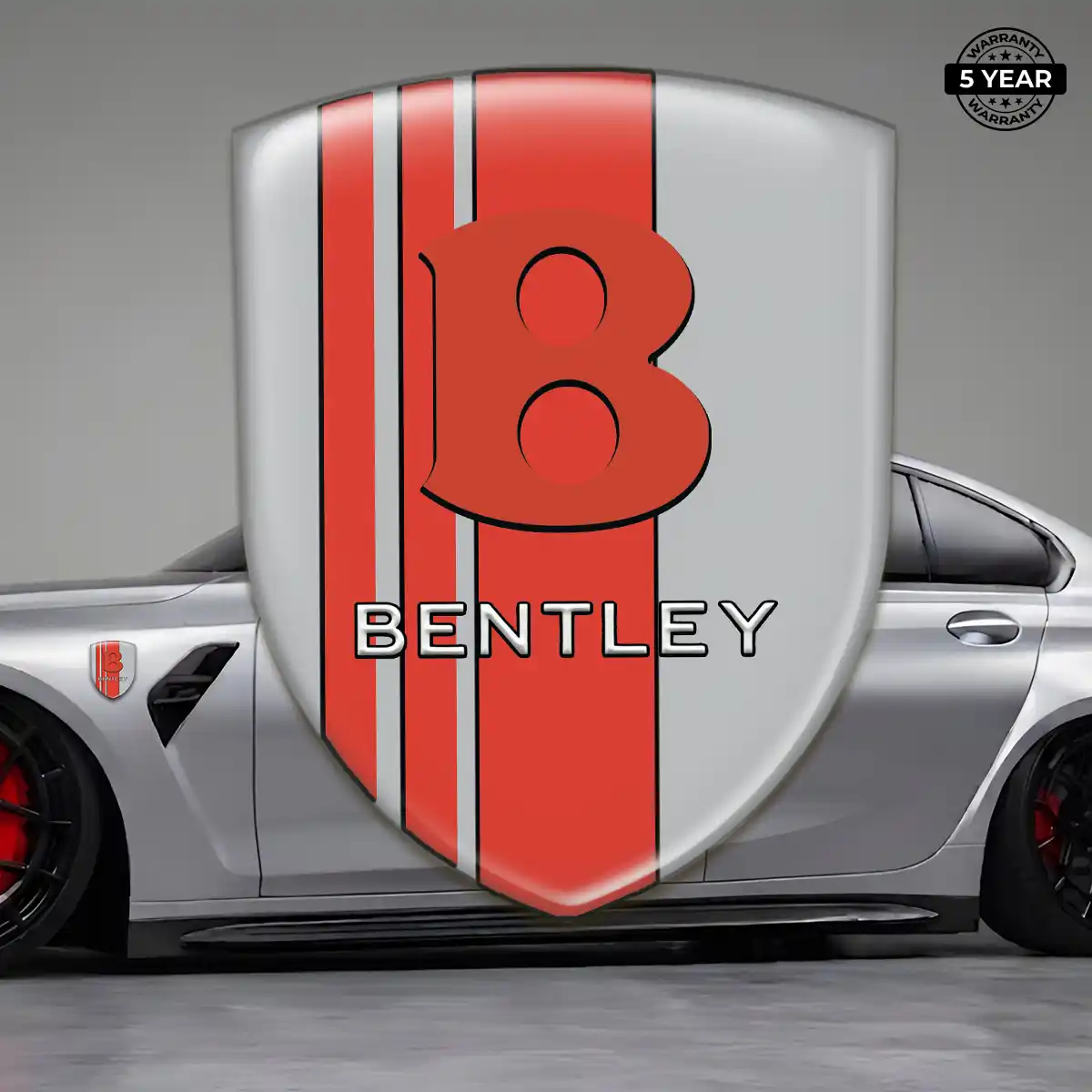 Bentley Domed Logo Sticker Prime Quality