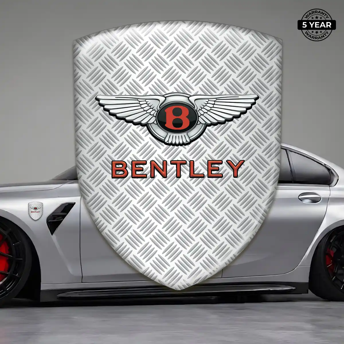Bentley Domed Logo Sticker Refined Design