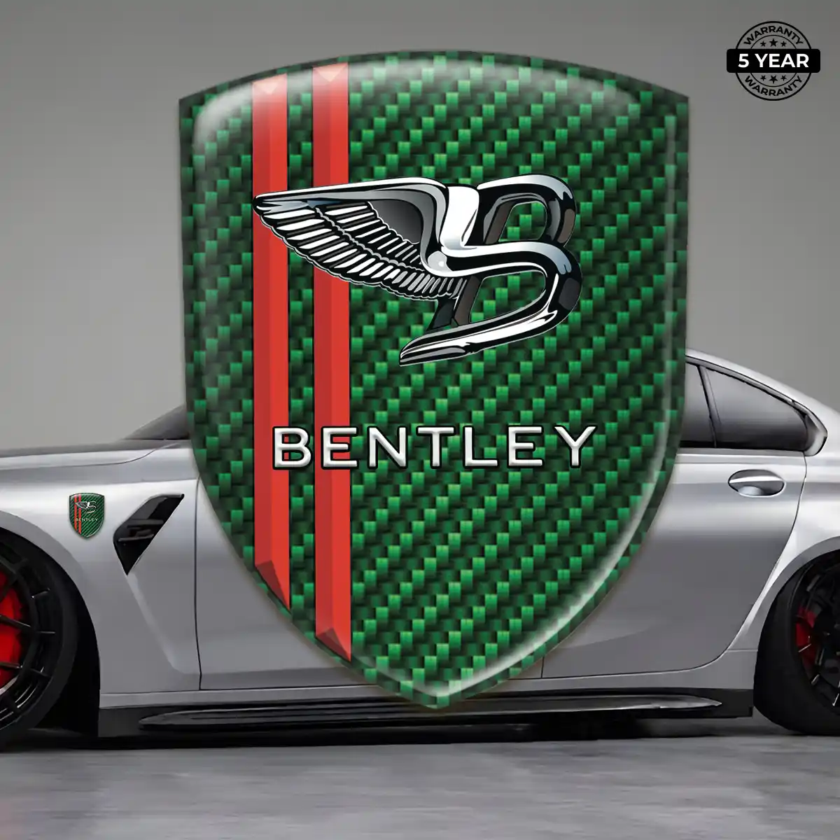 Bentley Domed Logo Sticker Signature Grade