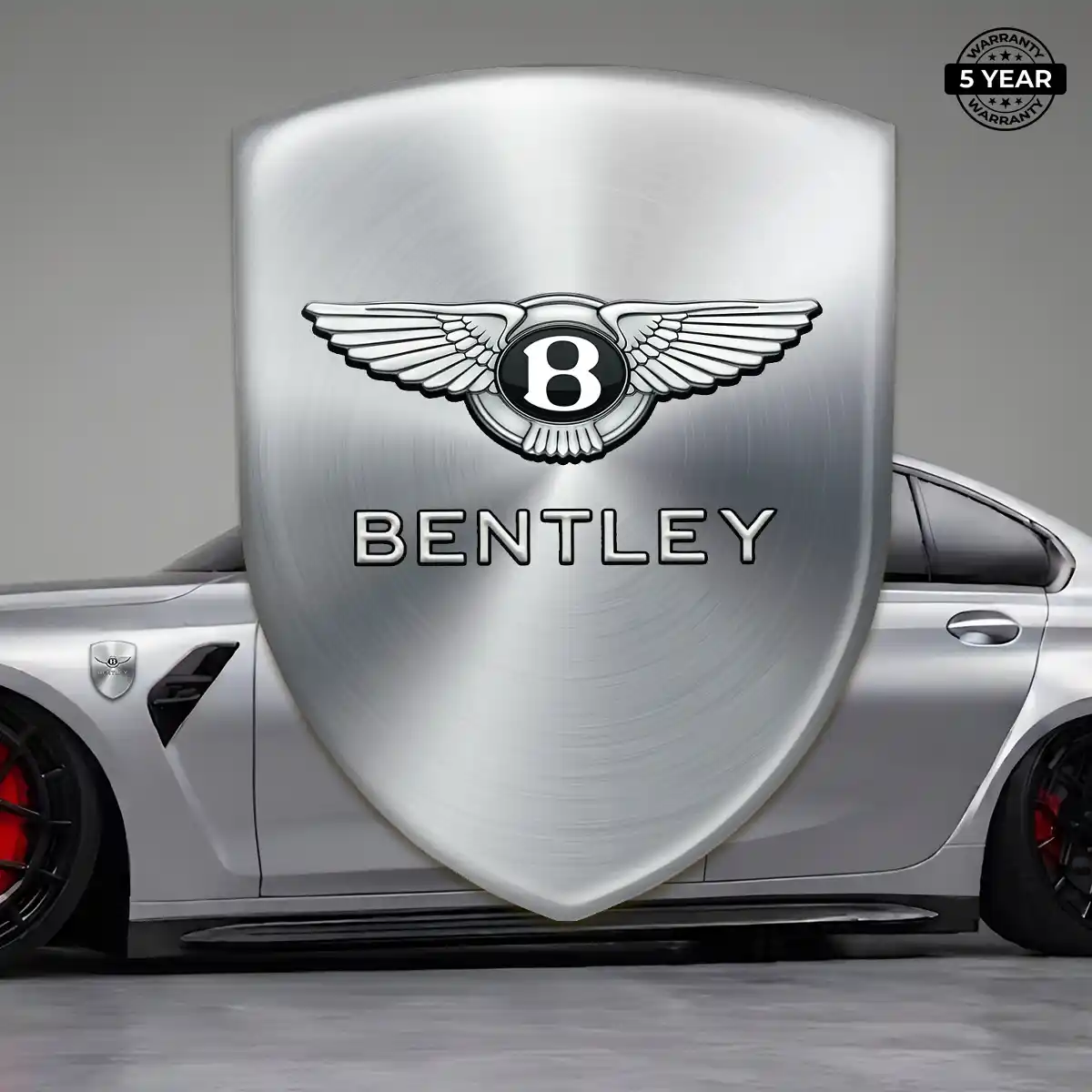 Bentley Emblem Badge Cabin Style