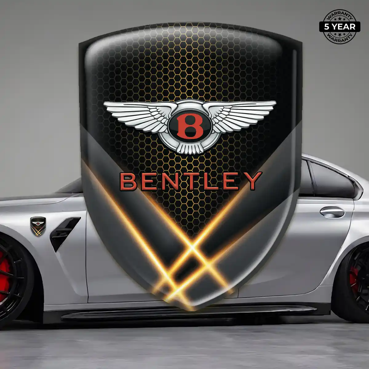 Bentley Emblem Badge Elite Finish