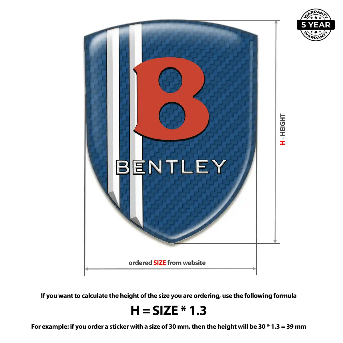 Bentley Emblem Badge Interior Elegance