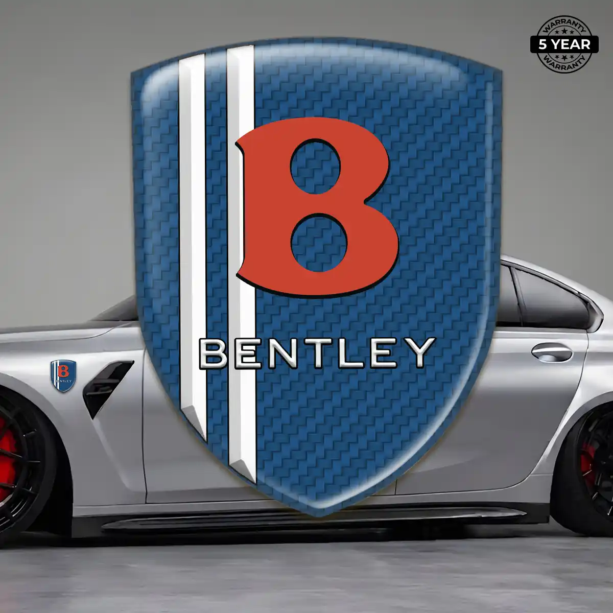 Bentley Emblem Badge Interior Elegance