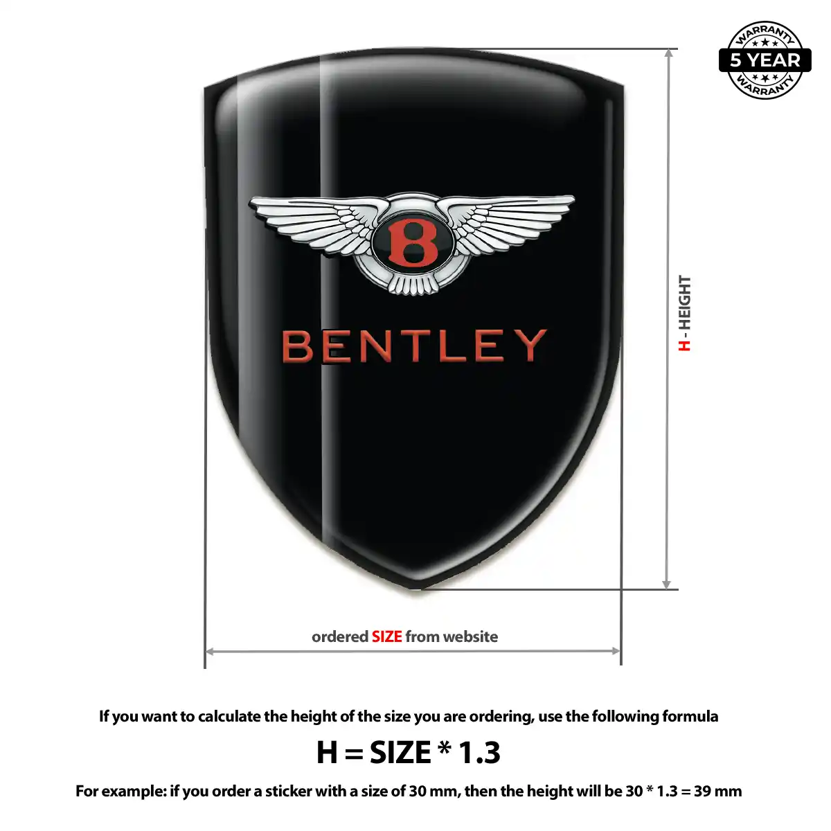 Bentley Emblem Badge Interior Luxe
