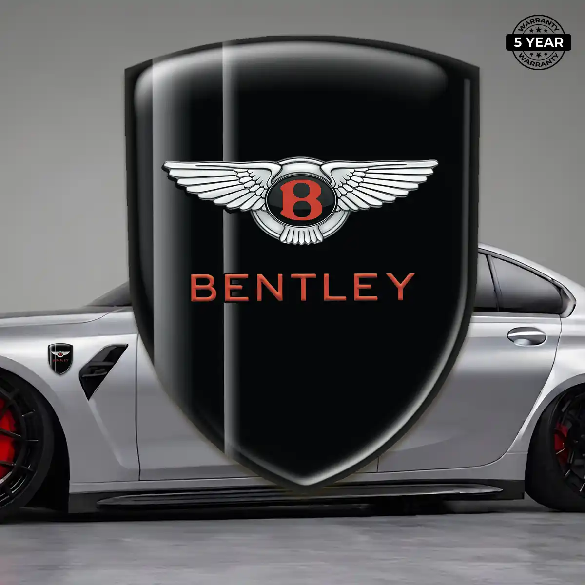 Bentley Emblem Badge Interior Luxe