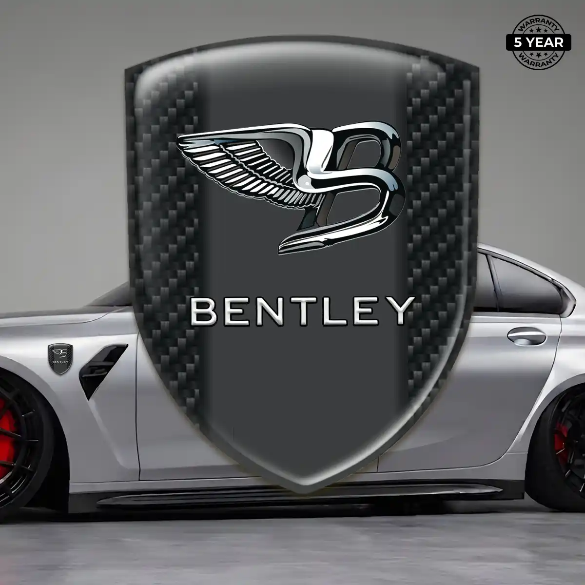 Bentley Emblem Badge Logo Deluxe Edition