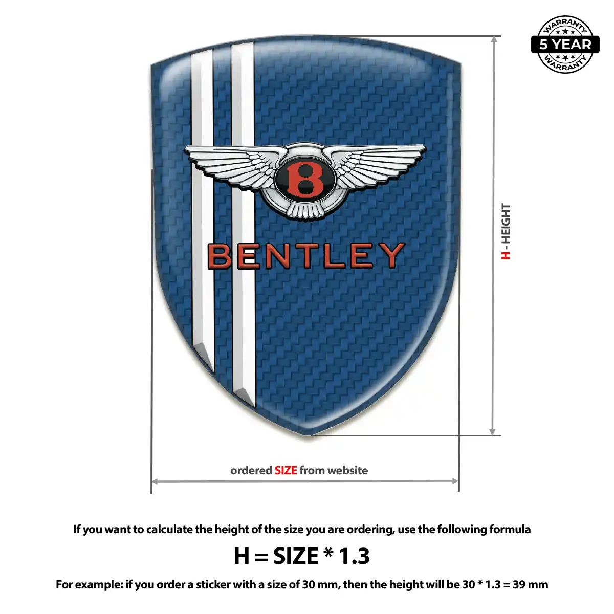 Bentley Emblem Badge Logo Interior Elegance