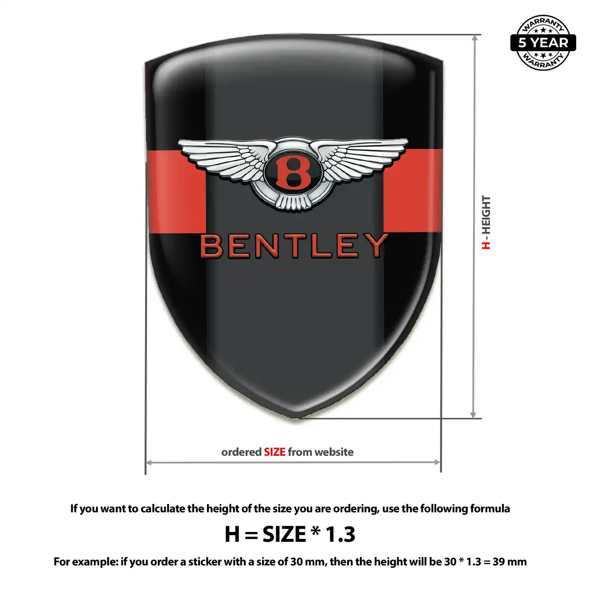 Bentley Emblem Badge Logo Interior Luxe