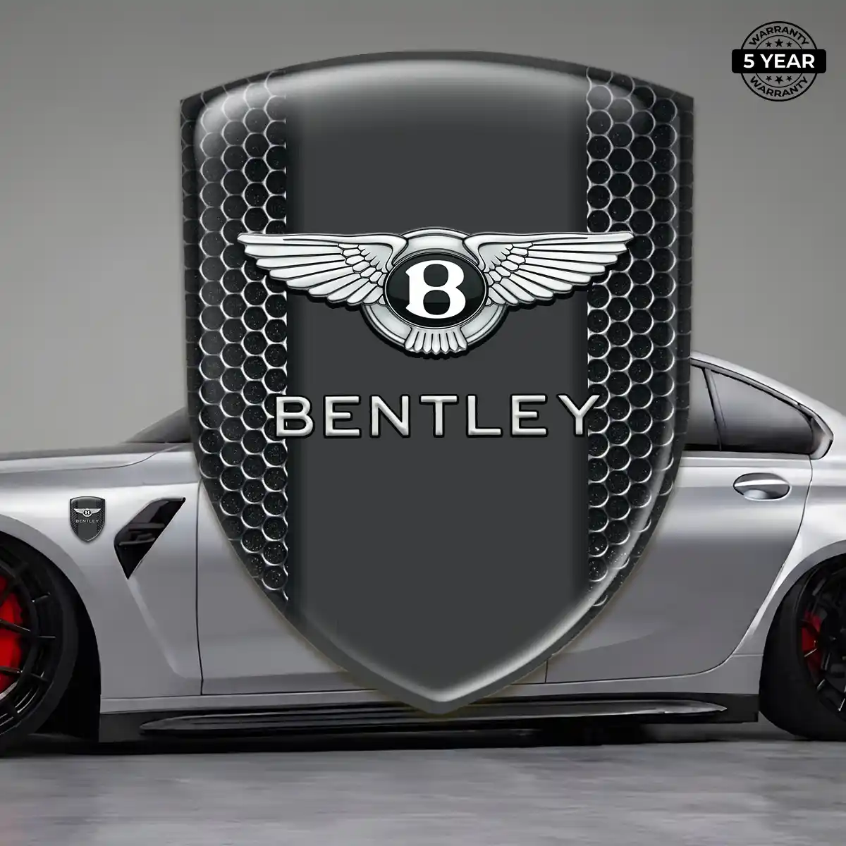 Bentley Emblem Badge Logo Noble Edition