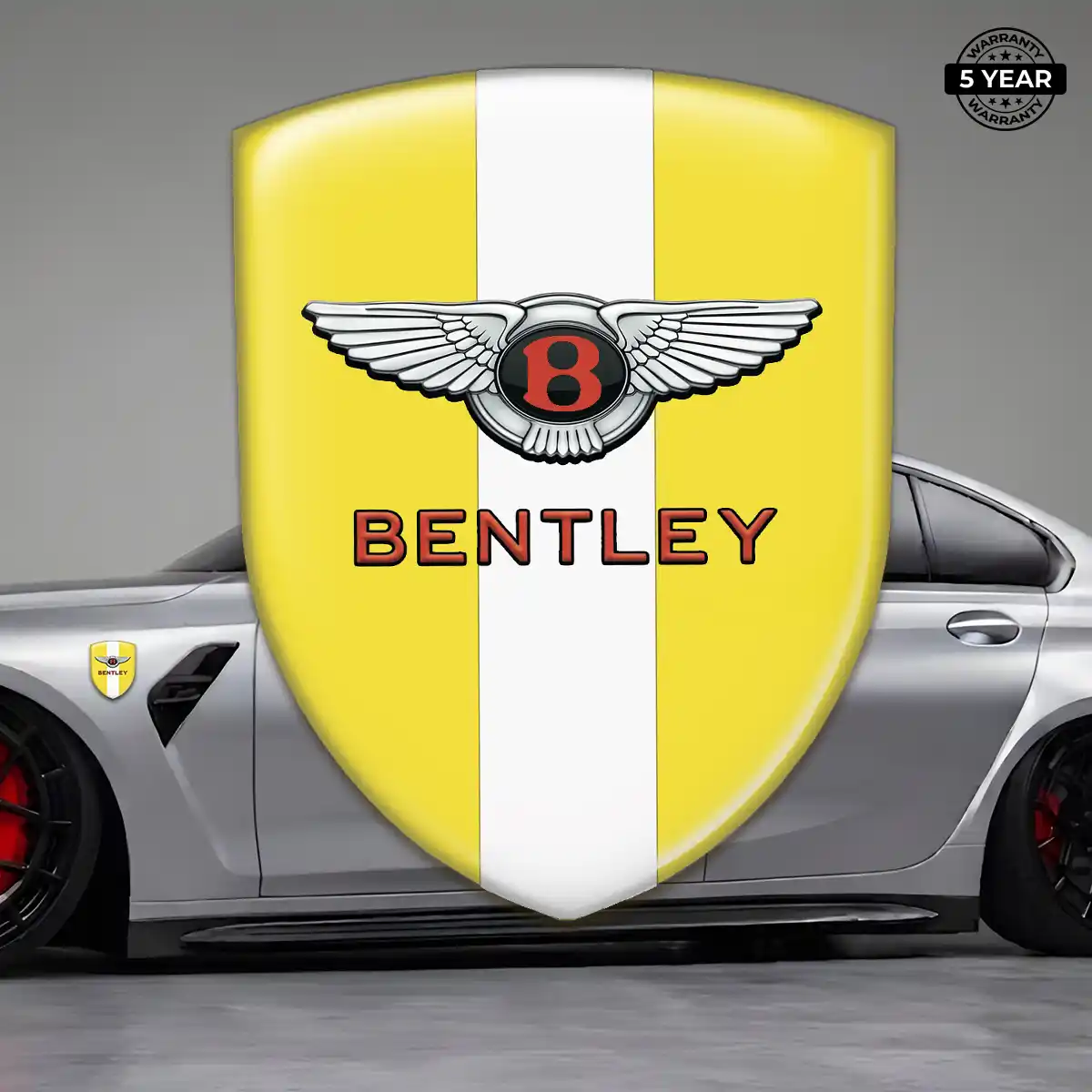 Bentley Emblem Badge Logo Opulent Line