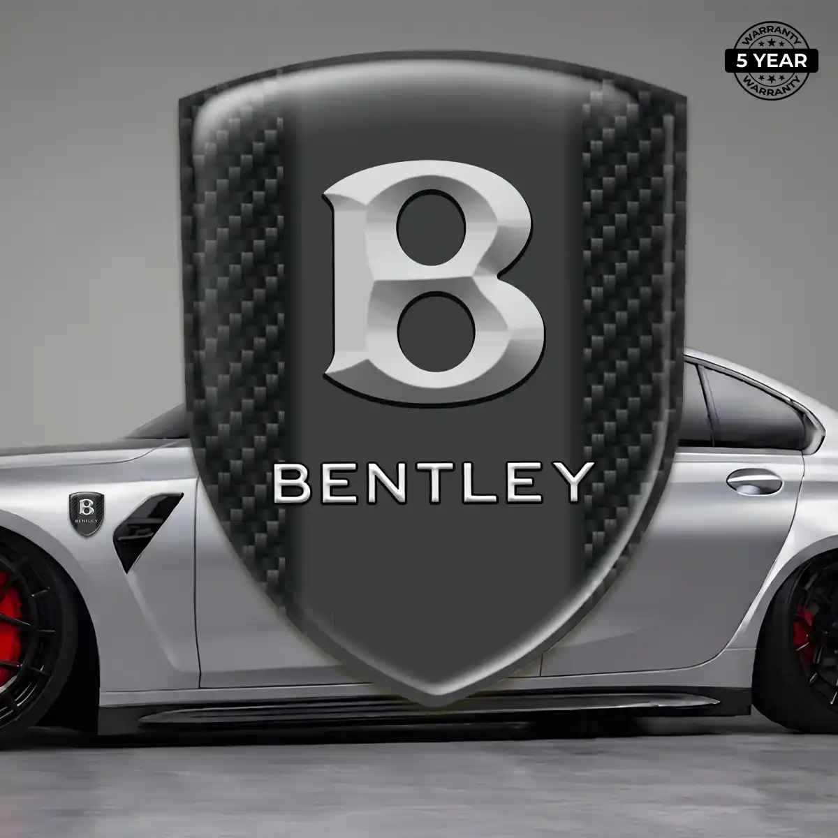 Bentley Emblem Badge Logo Prestige Line