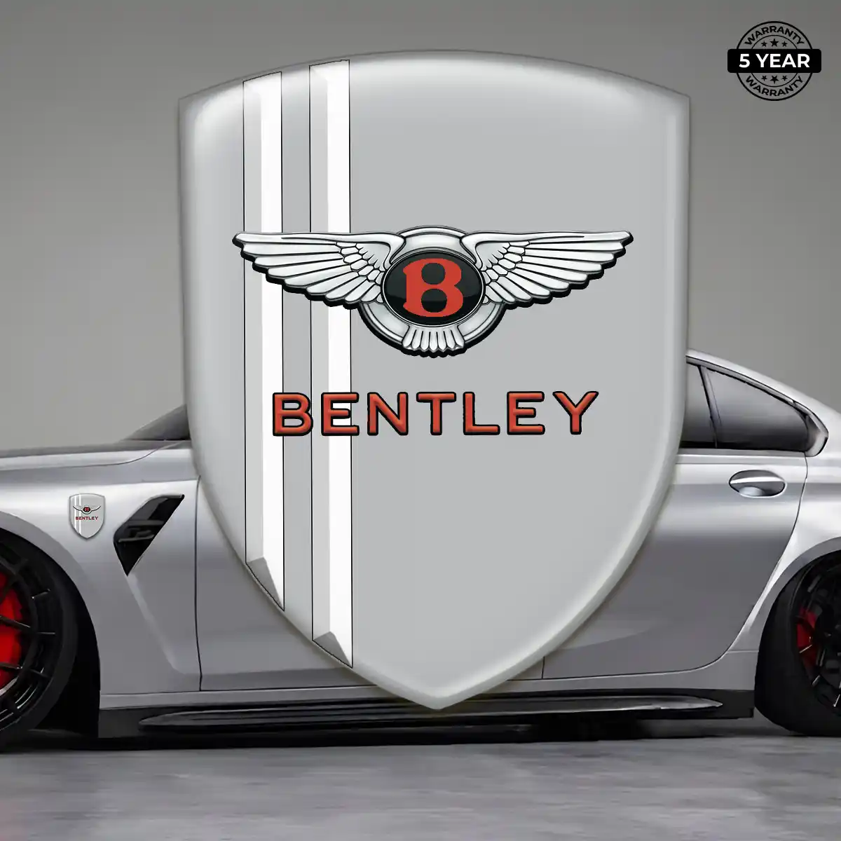 Bentley Emblem Badge Logo Resin Luxe