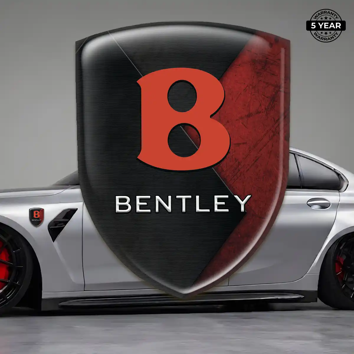 Bentley Emblem Badge Logo Street Tuning