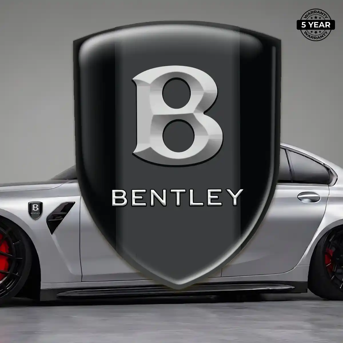 Bentley Emblem Badge Logo Superior Craft