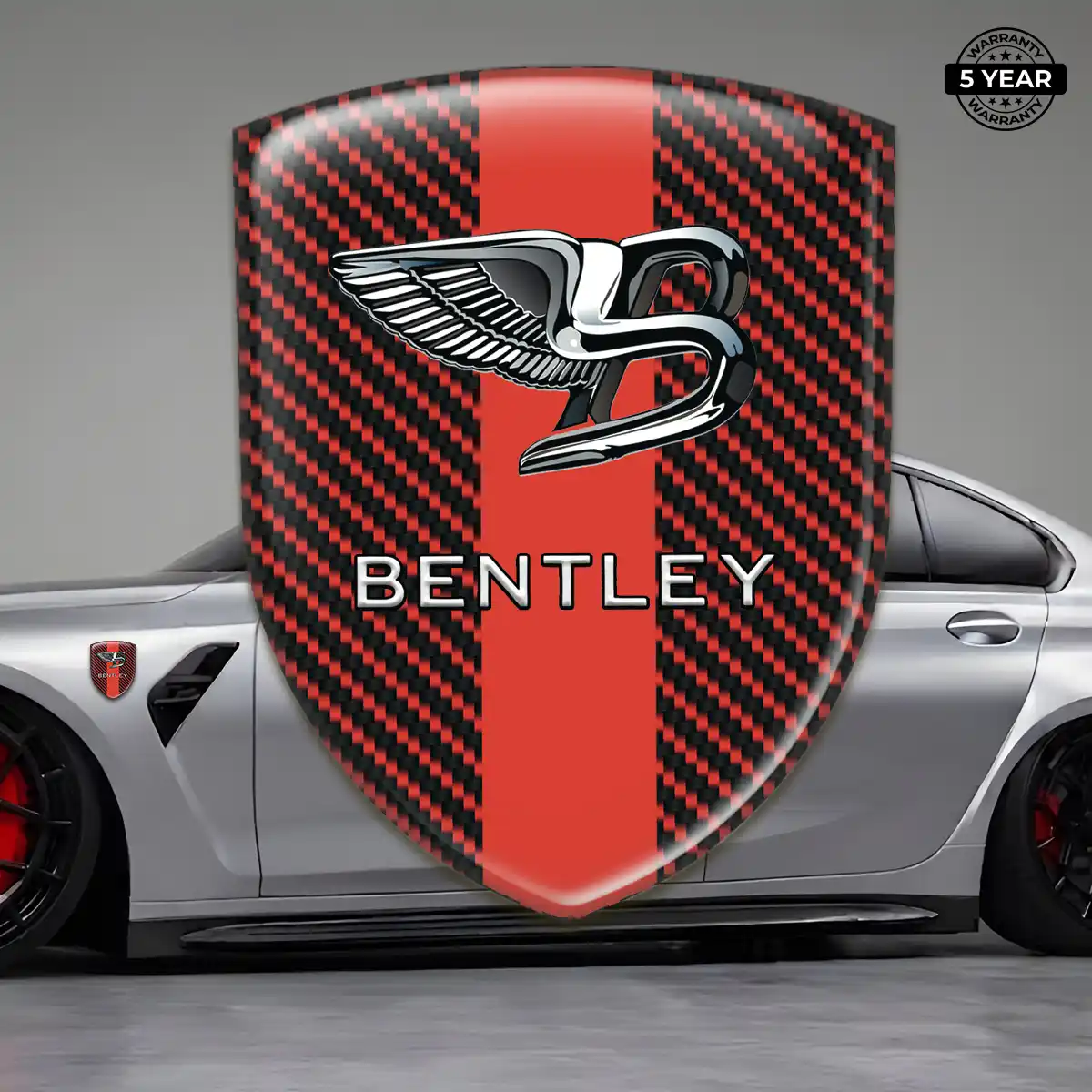Bentley Emblem Badge Premium Dome