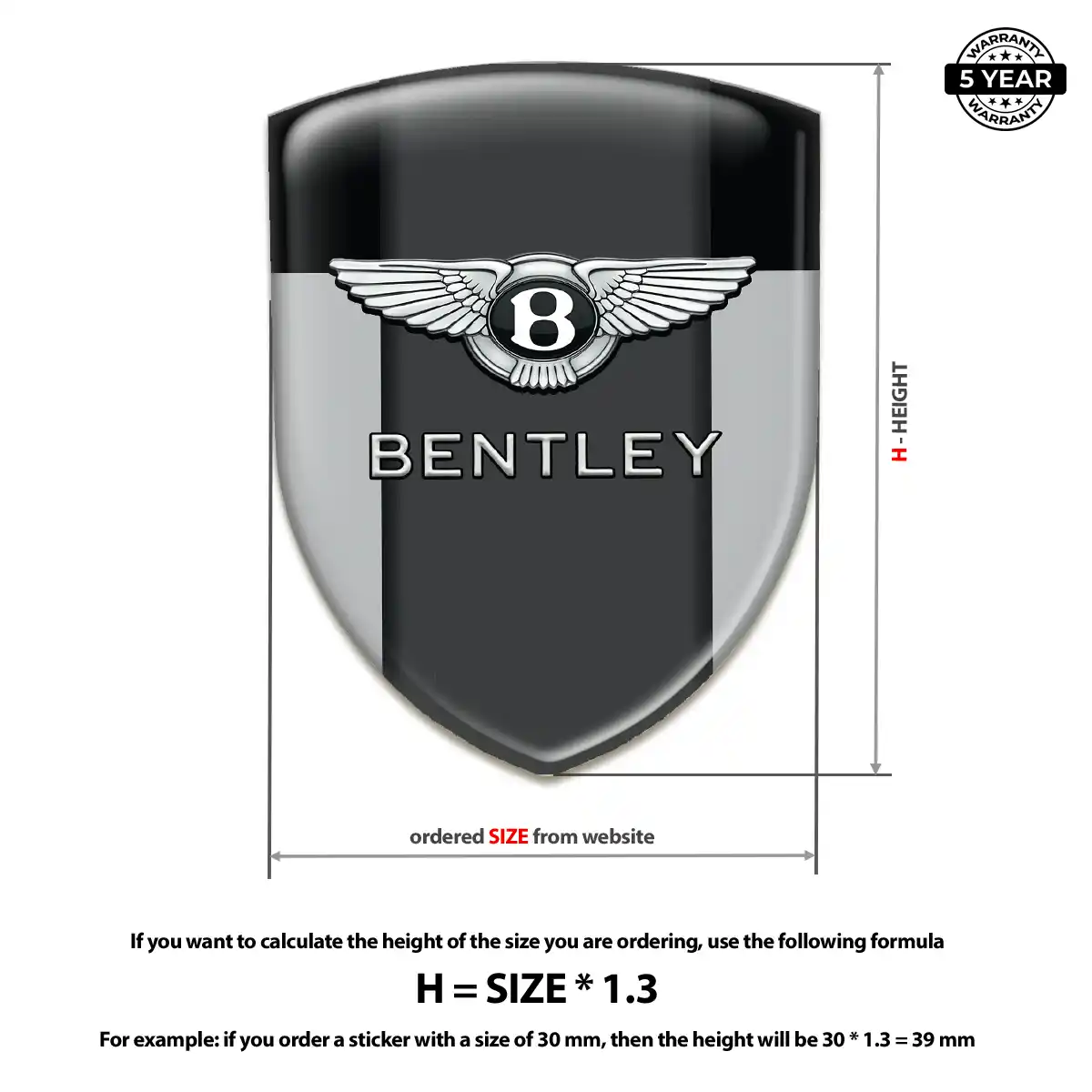 Bentley Emblem Cabin Style