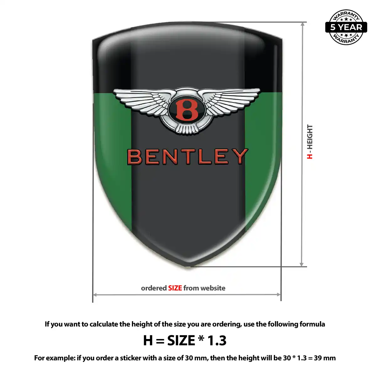 Bentley Emblem Crest Auto Tuning