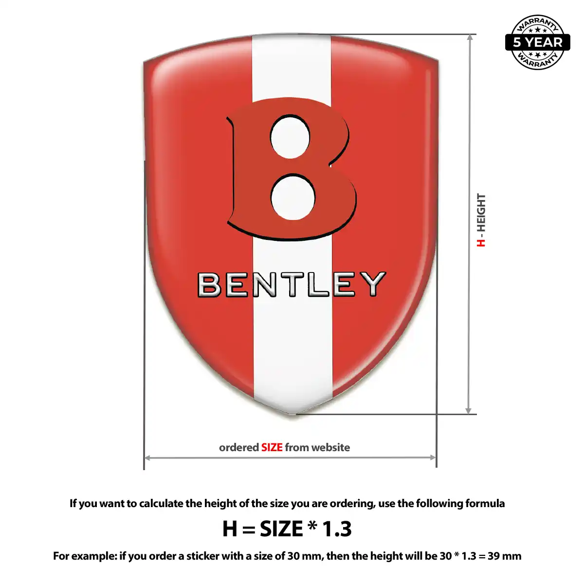Bentley Emblem Crest Deluxe Edition