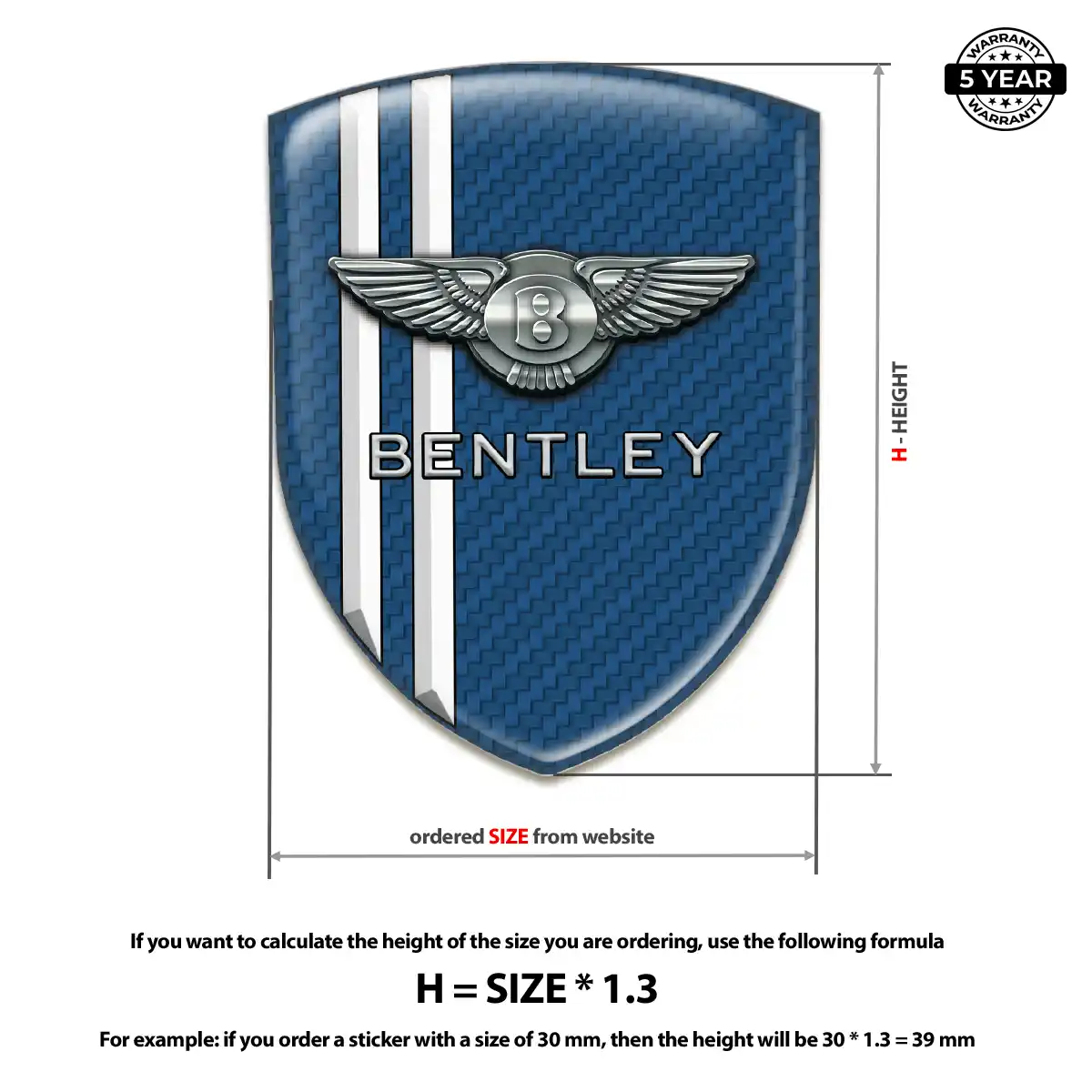 Bentley Emblem Crest Exclusive Series