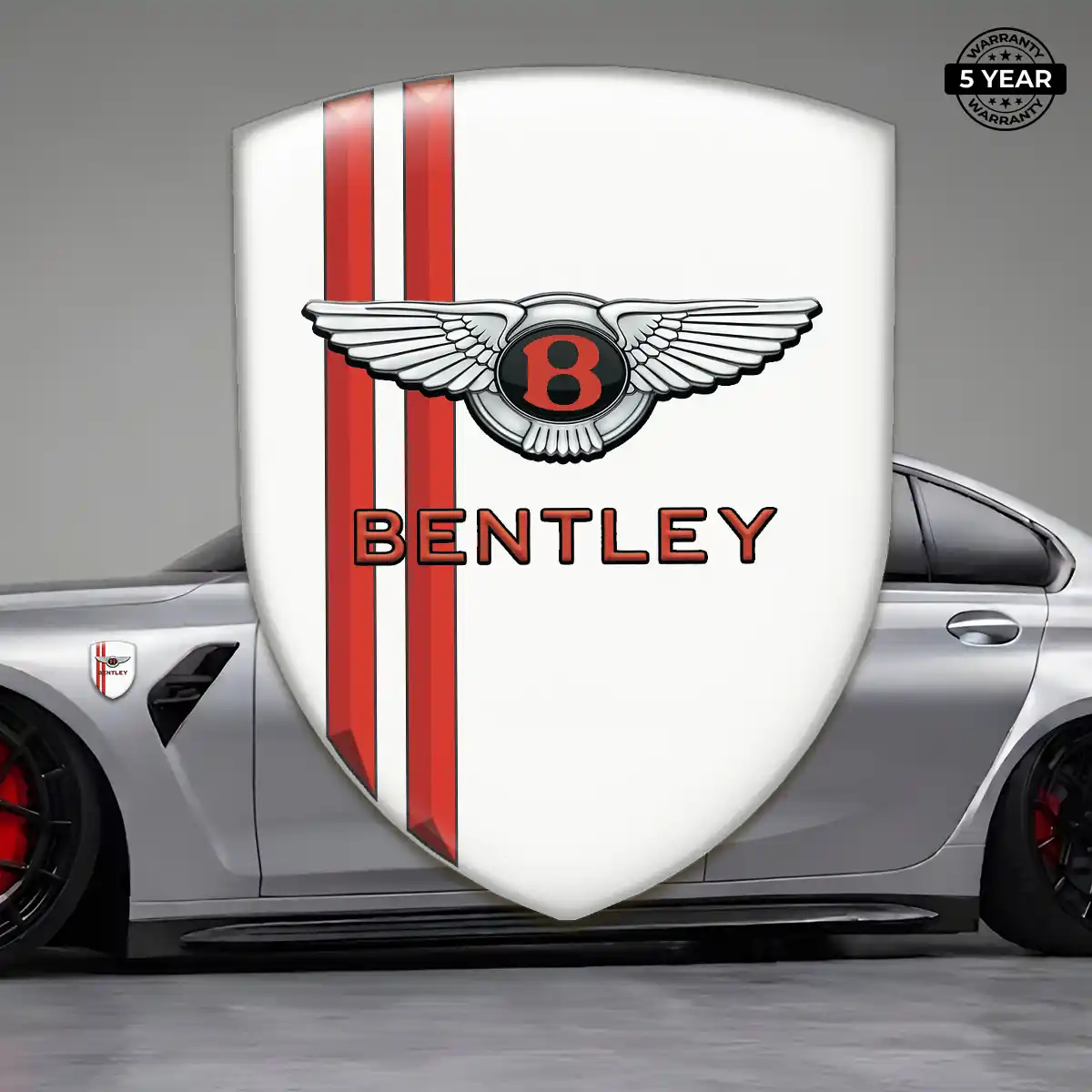 Bentley Emblem Crest Interior Elegance
