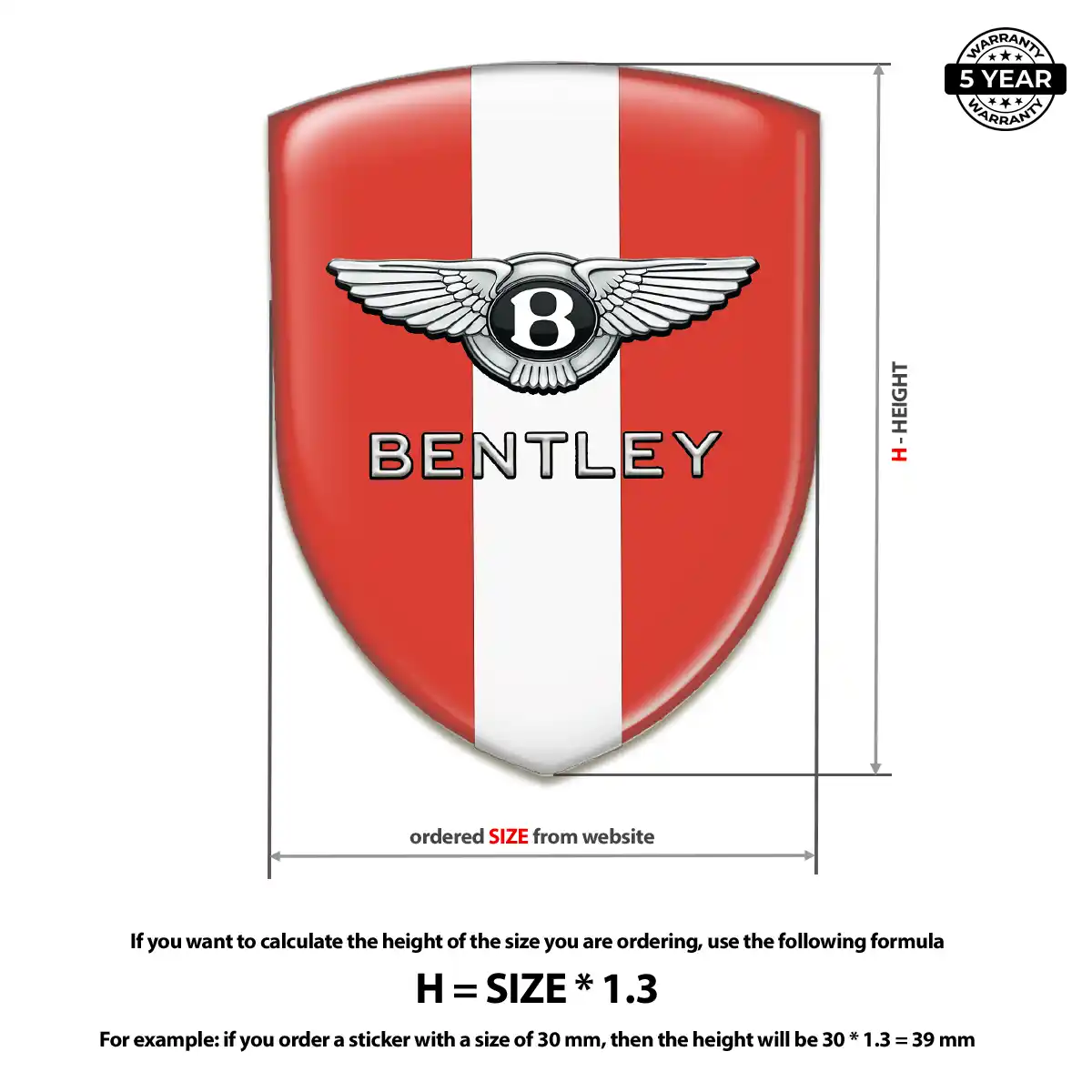 Bentley Emblem Crest Interior Luxe