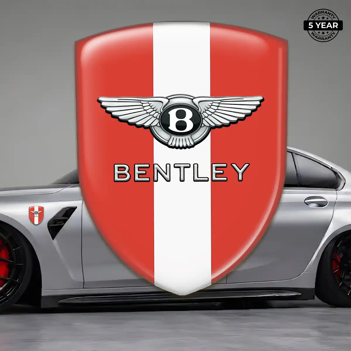 Bentley Emblem Crest Interior Luxe