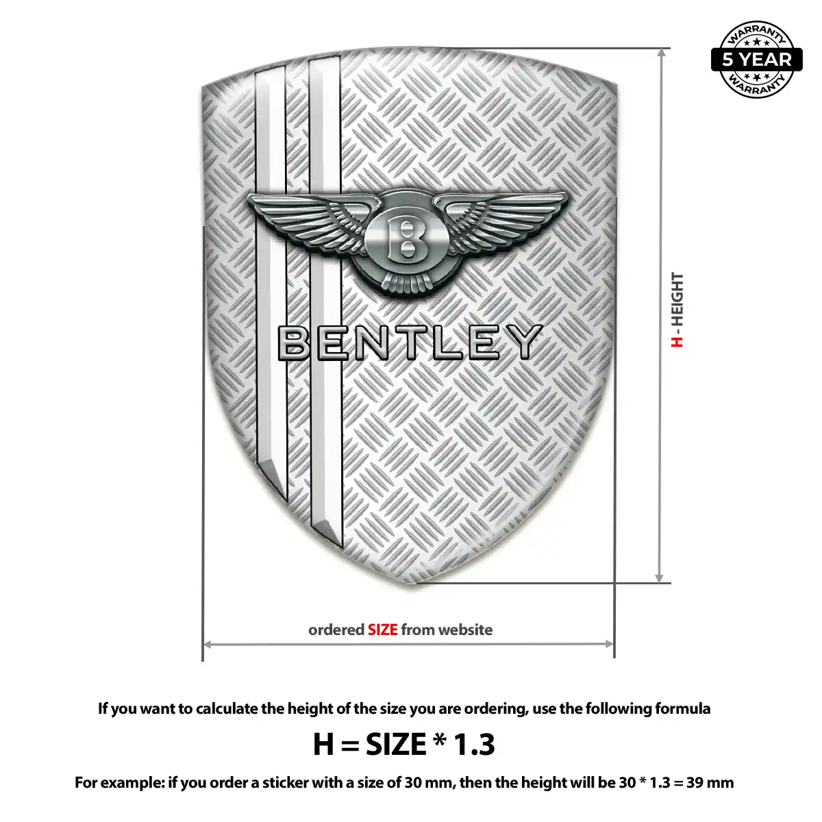 Bentley Emblem Crest Sleek Style