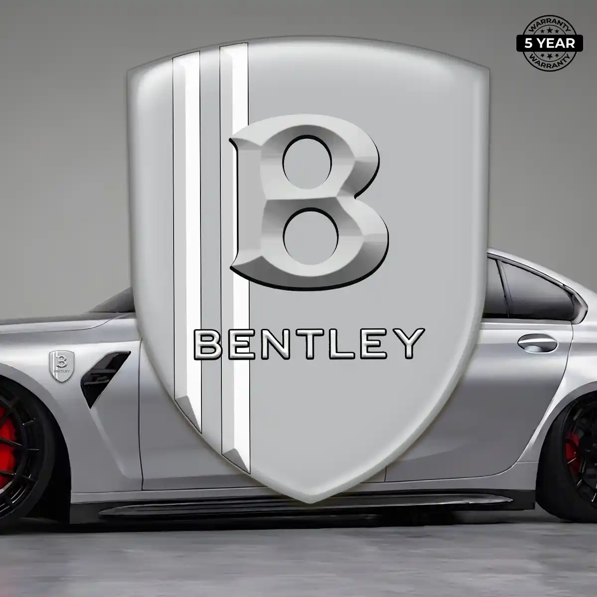 Bentley Emblem Domed Badge Cabin Style