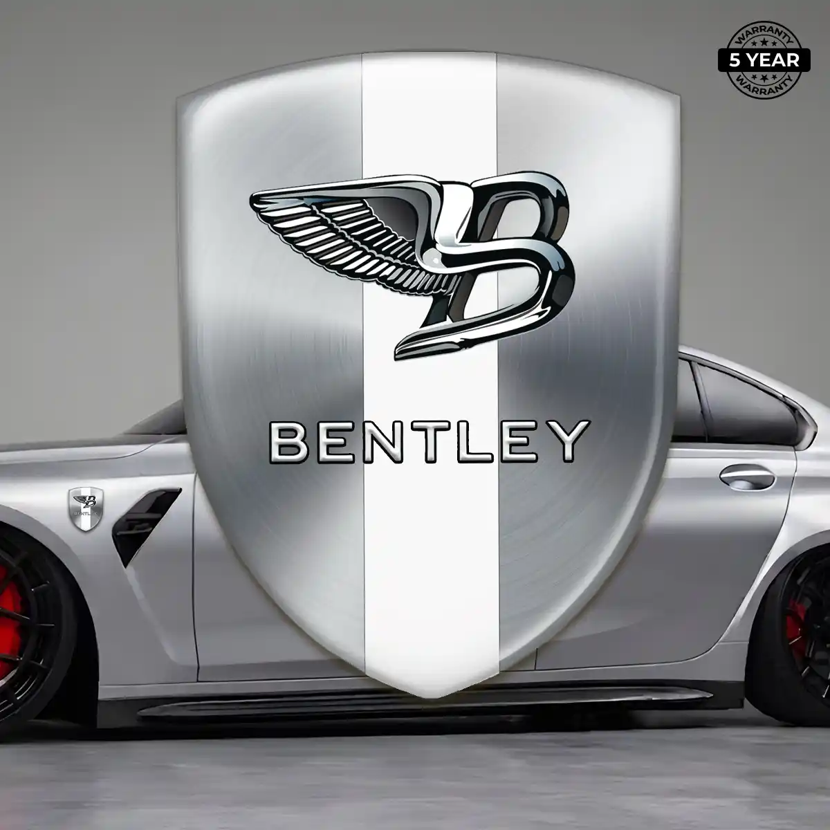 Bentley Emblem Domed Badge Deluxe Edition