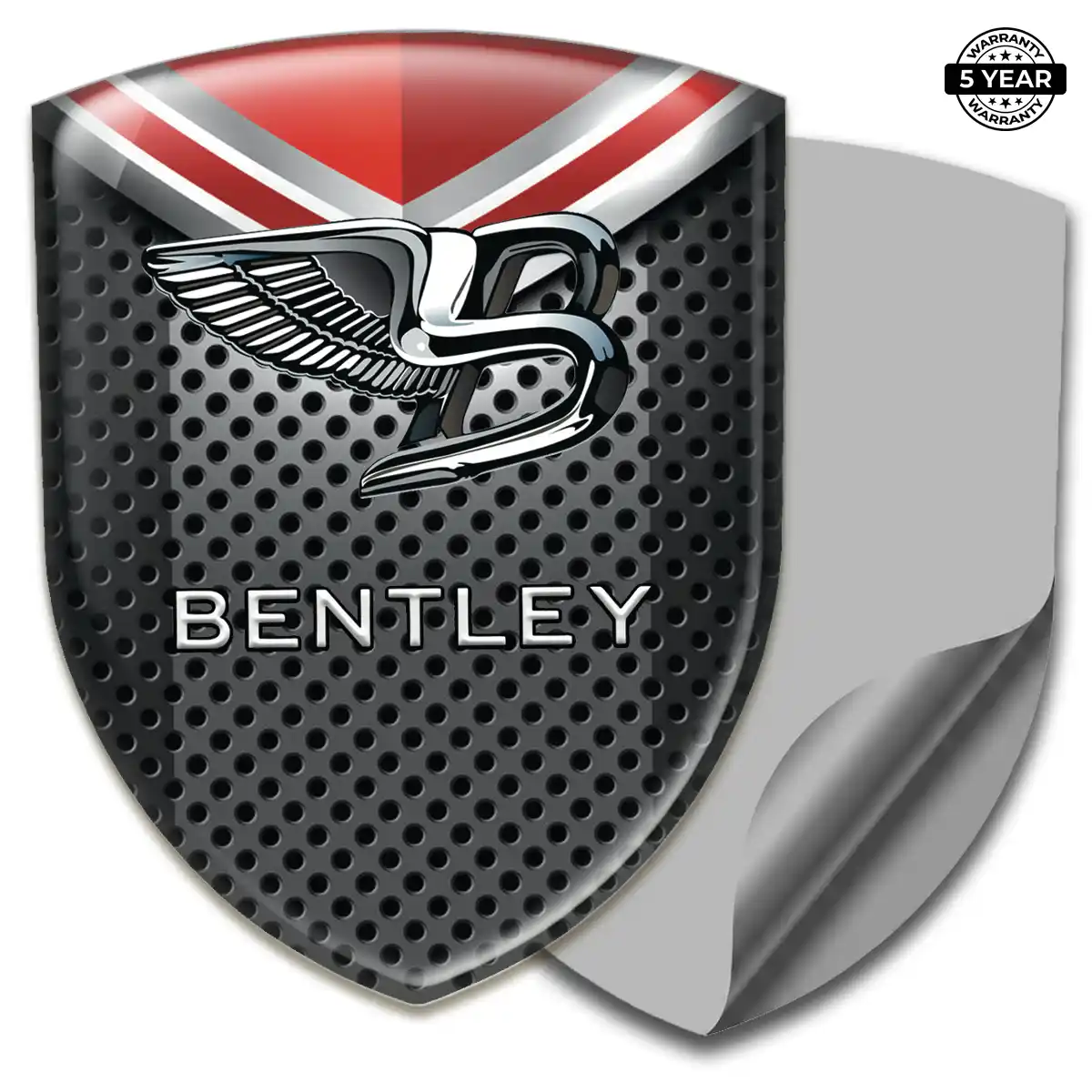 Bentley Emblem Domed Badge Exterior Luxe