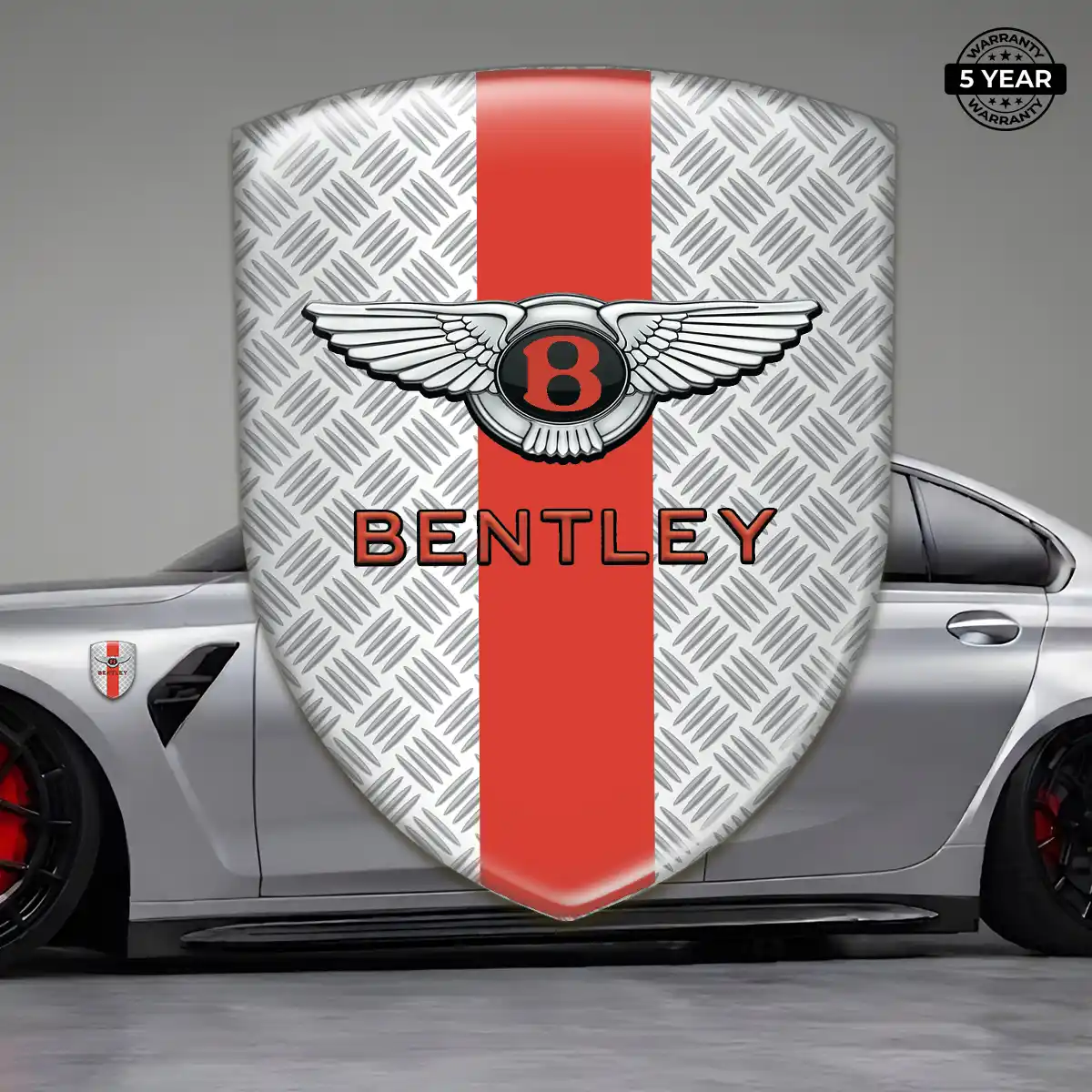 Bentley Emblem Domed Badge Interior Luxe