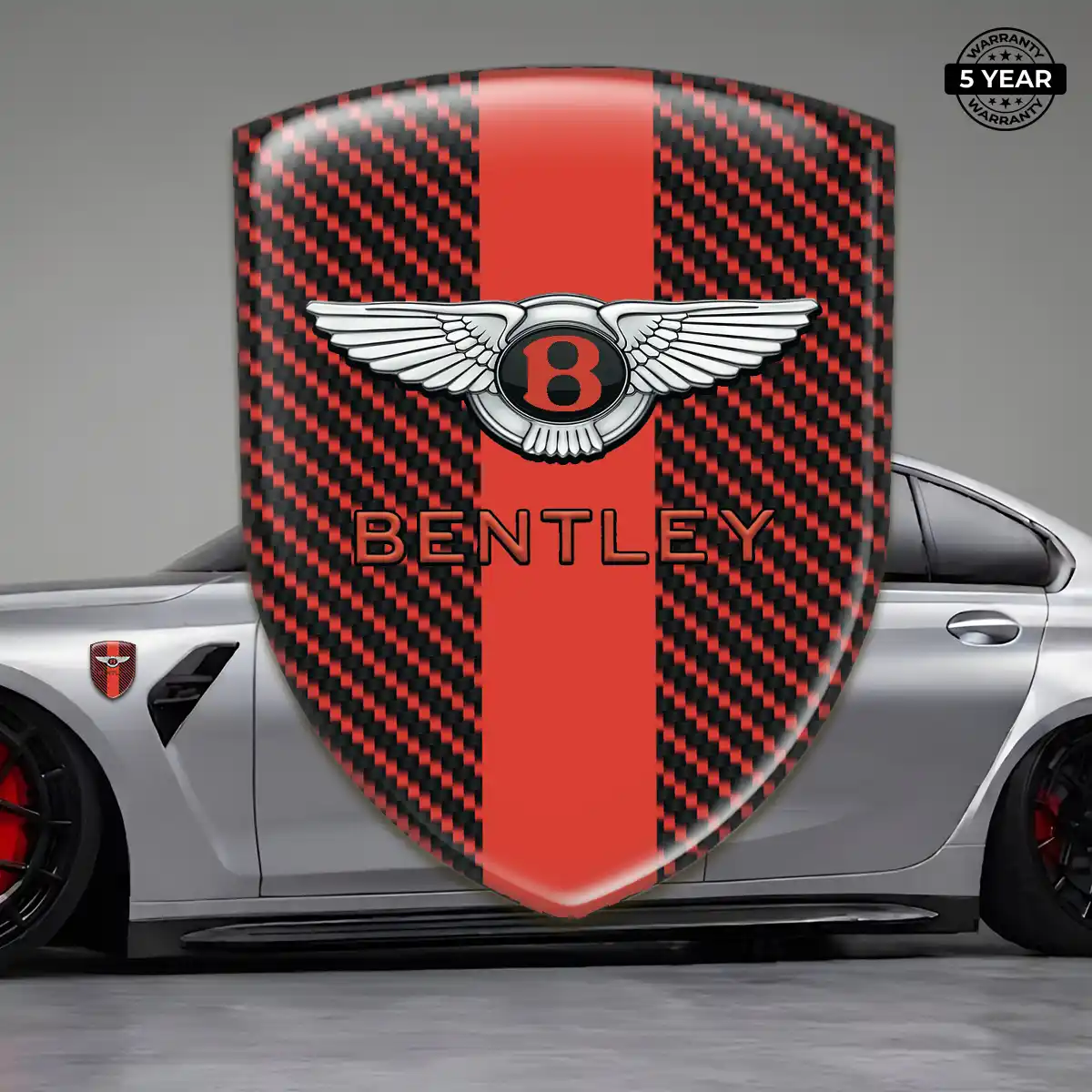 Bentley Emblem Domed Badge Opulent Line