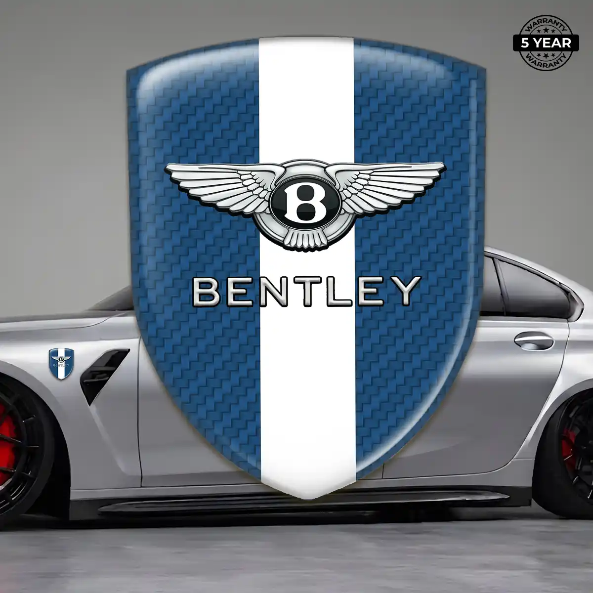 Bentley Emblem Domed Badge Performance Style