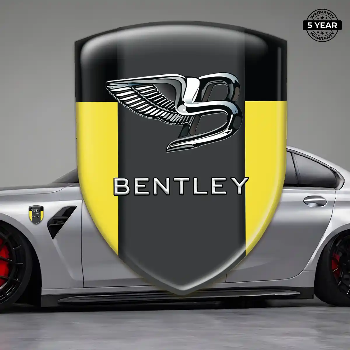 Bentley Emblem Domed Badge Prime Quality