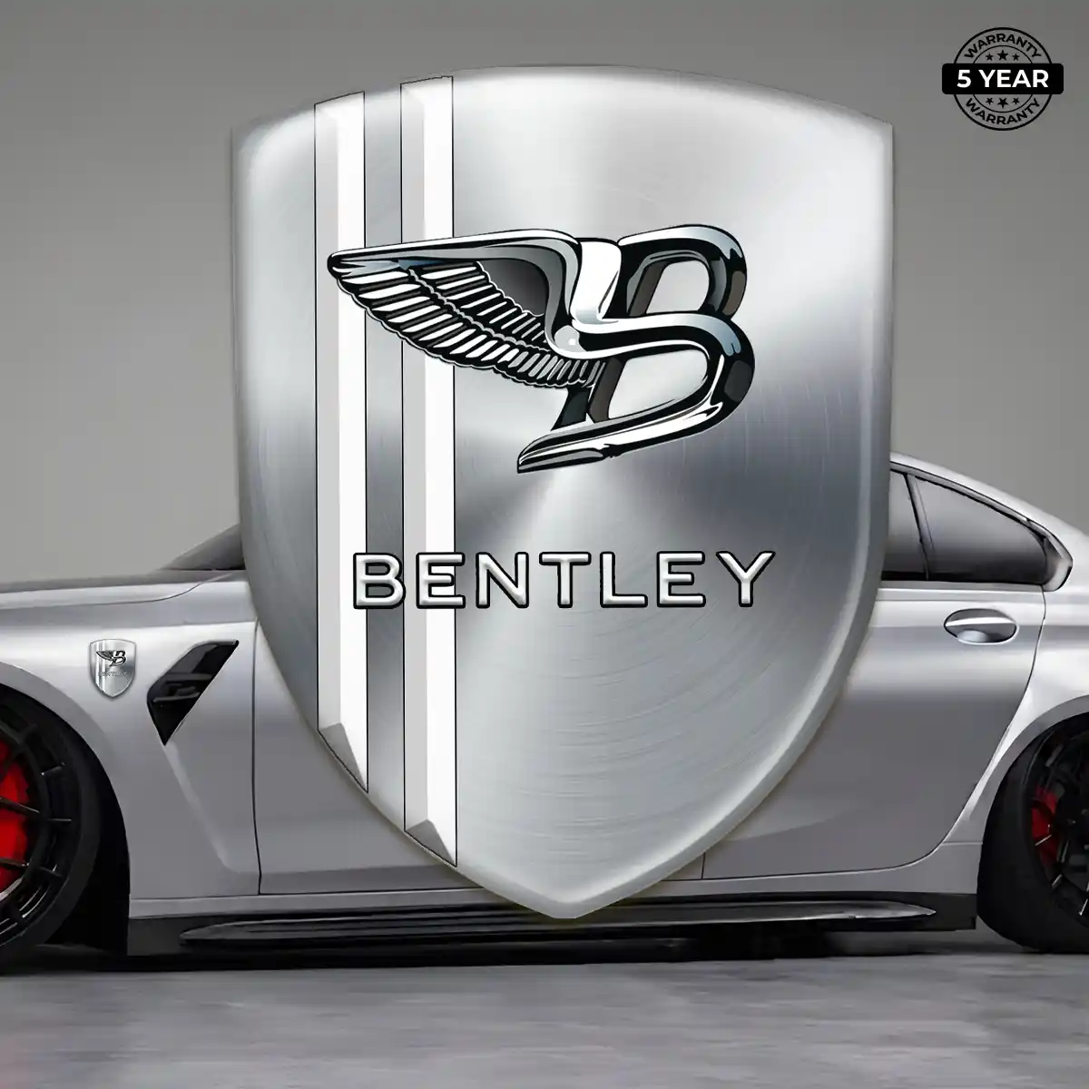 Bentley Emblem Domed Badge Signature Grade