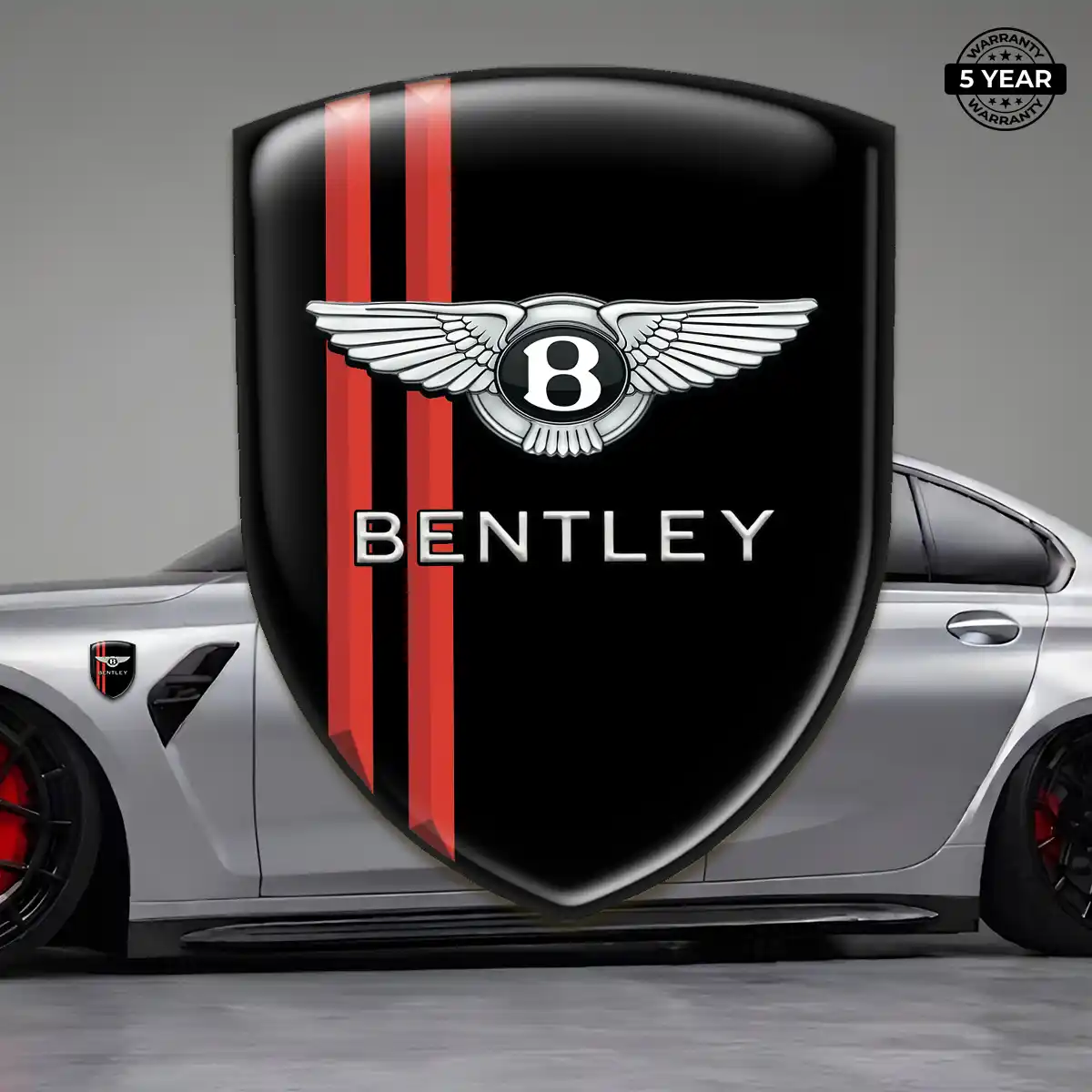 Bentley Emblem Domed Badge Superior Craft
