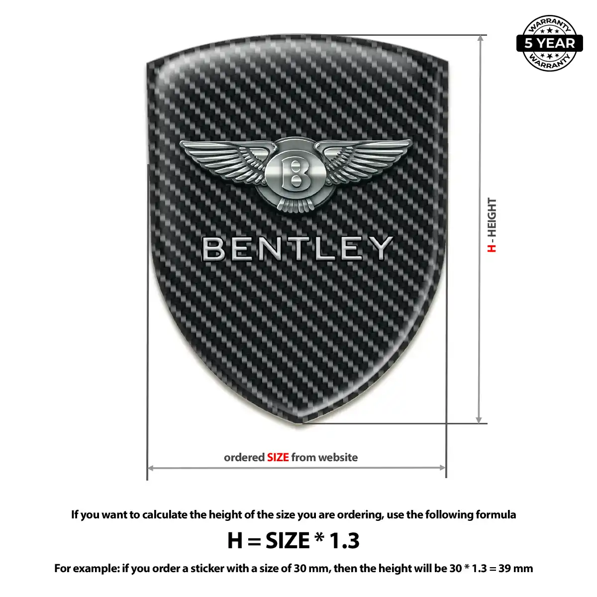 Bentley Emblem Logo Auto Tuning