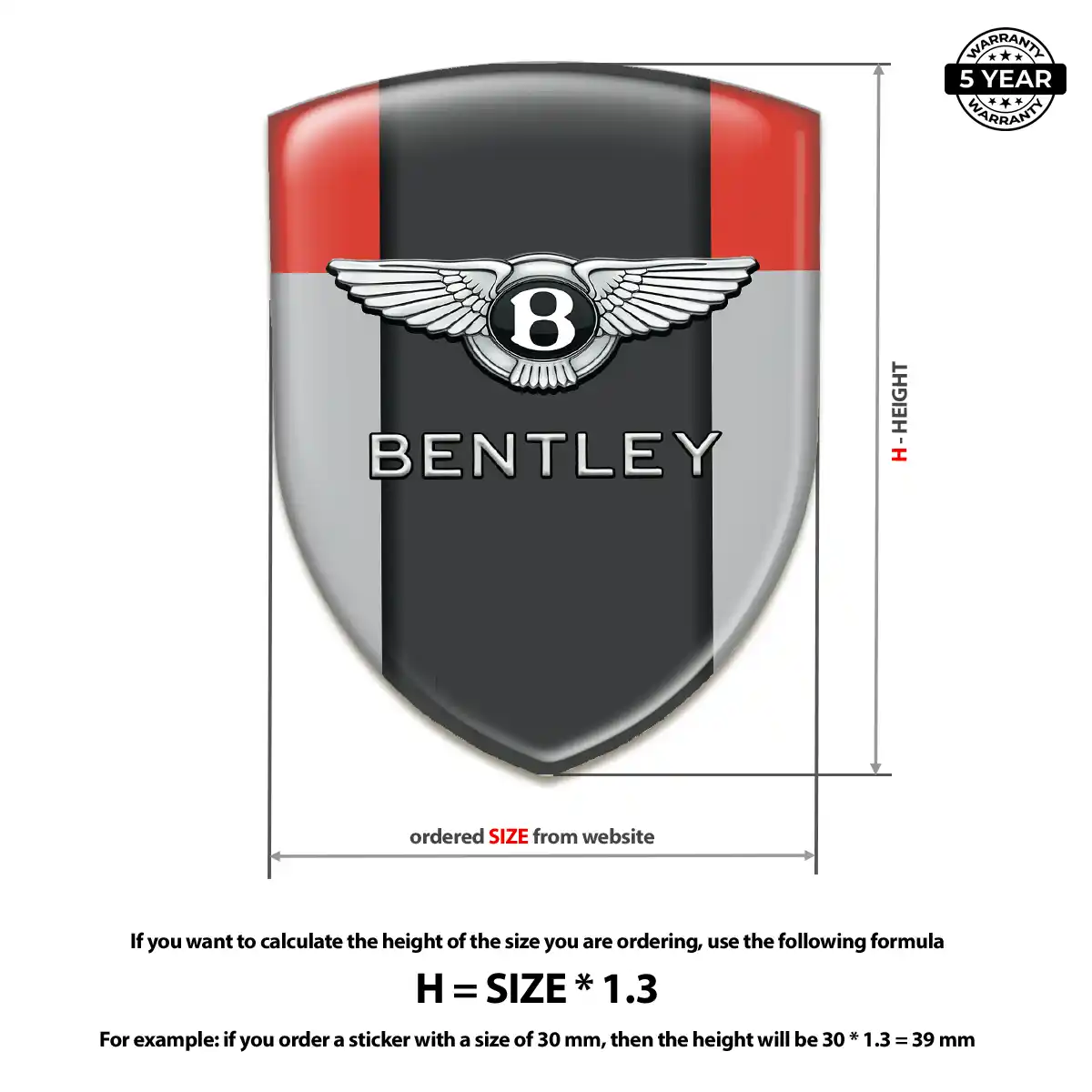 Bentley Emblem Logo Badge Interior Elegance