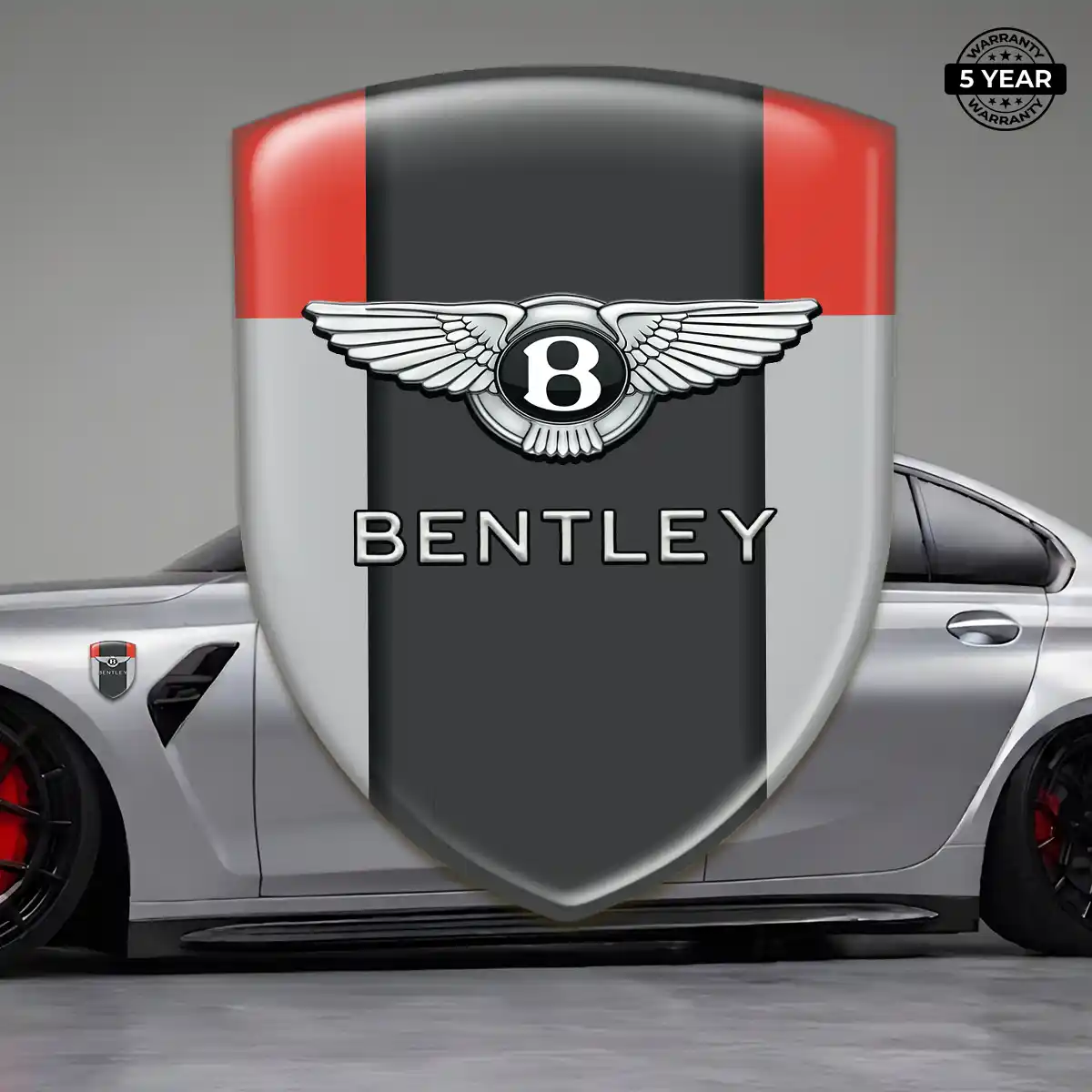 Bentley Emblem Logo Badge Interior Elegance