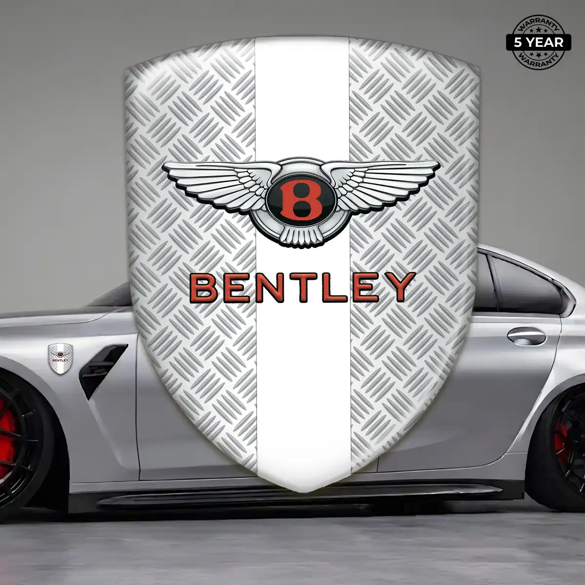 Bentley Emblem Logo Badge Interior Luxe
