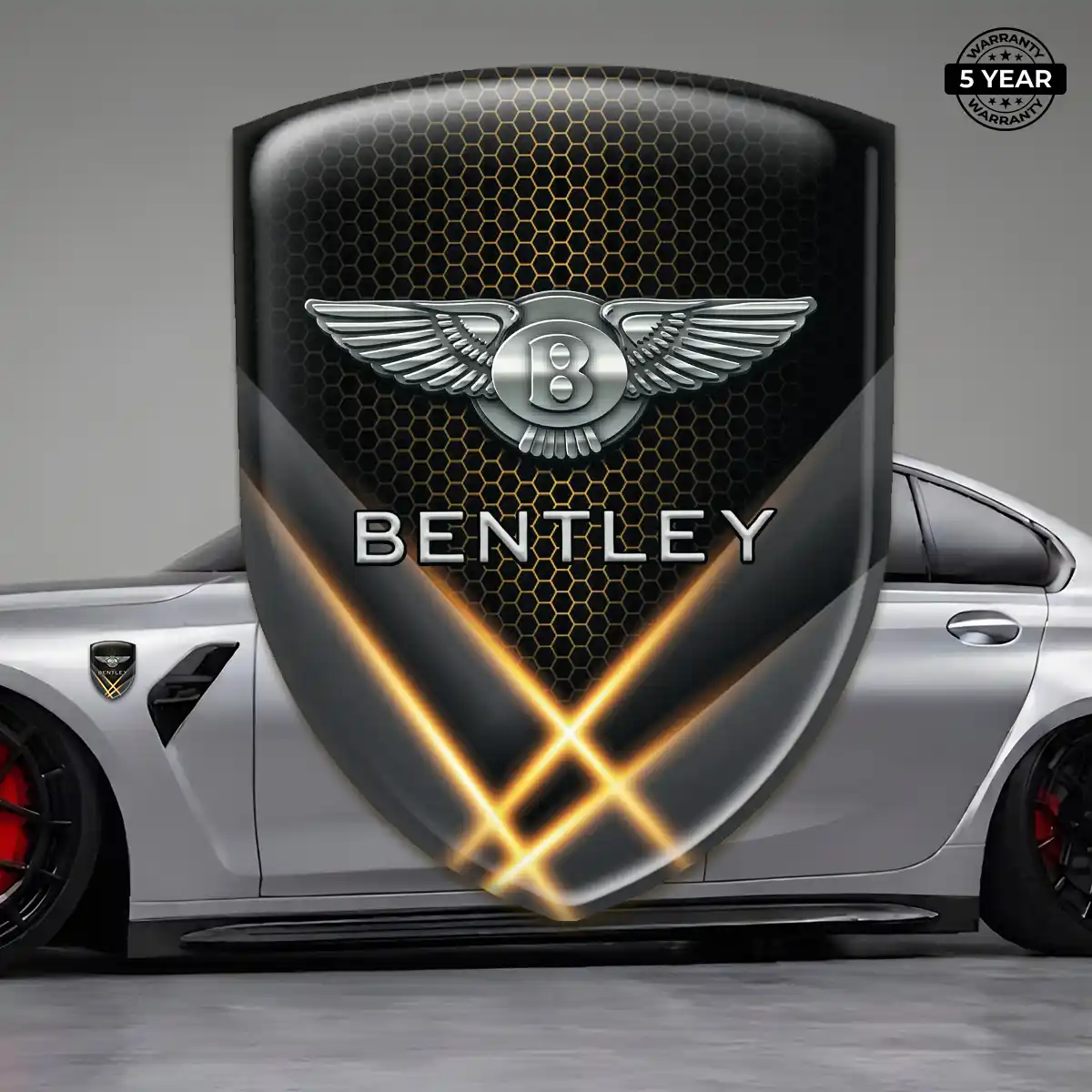 Bentley Emblem Logo Badge Noble Edition